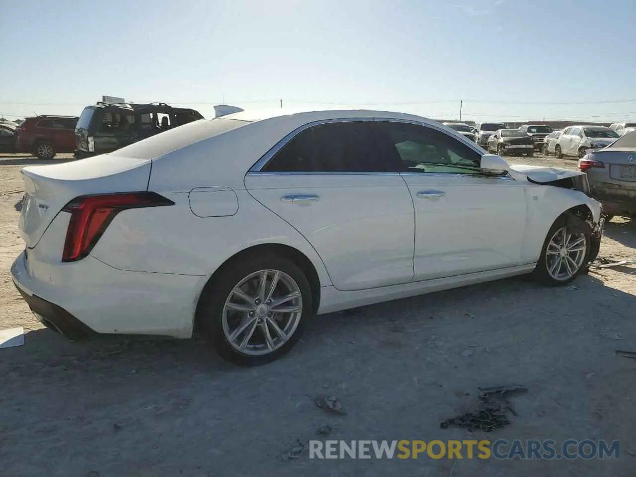 3 Photograph of a damaged car 1G6DJ5RK3R0100660 CADILLAC CT4 2024