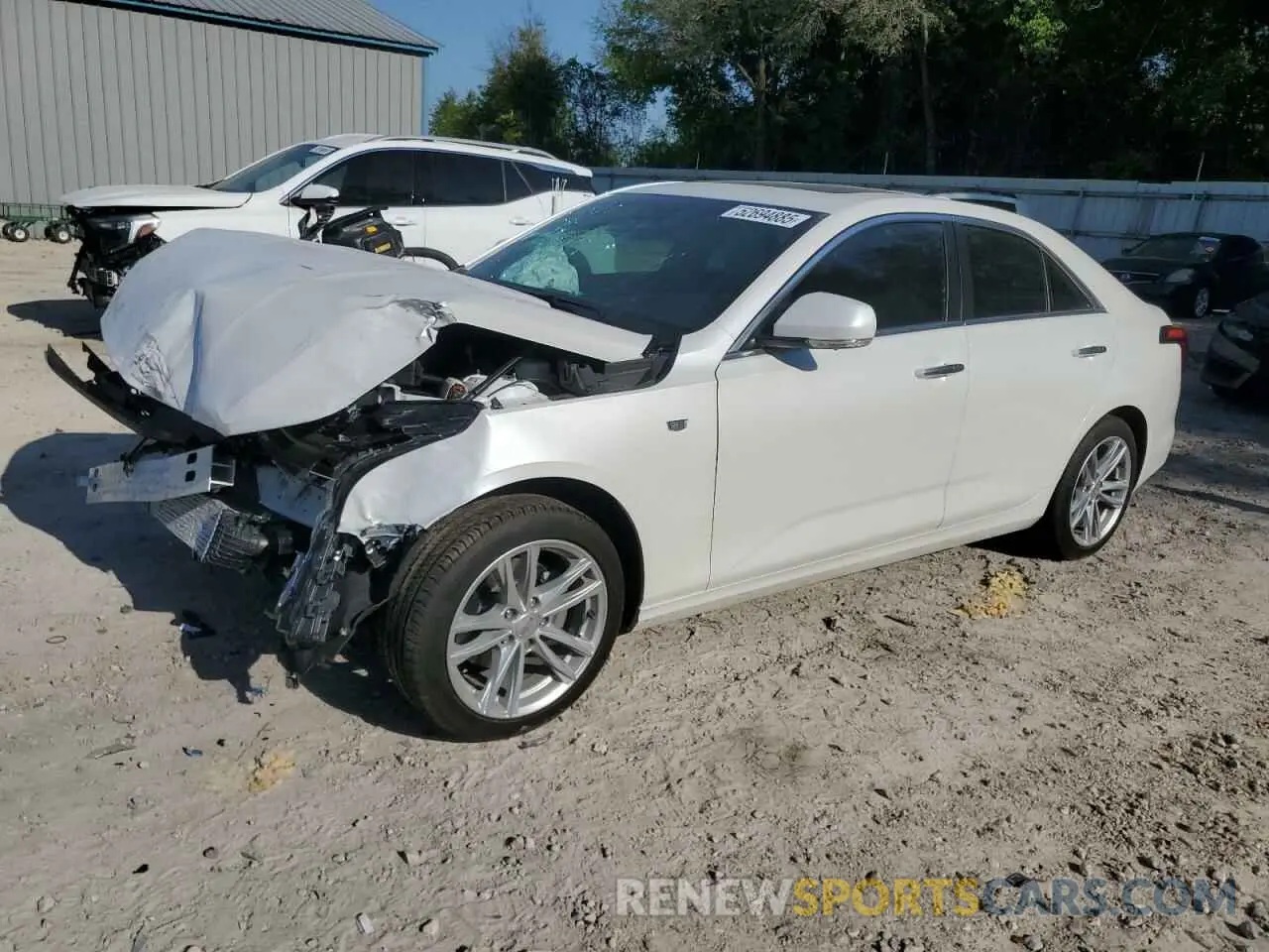 1 Photograph of a damaged car 1G6DJ5RK3R0124134 CADILLAC CT4 2024