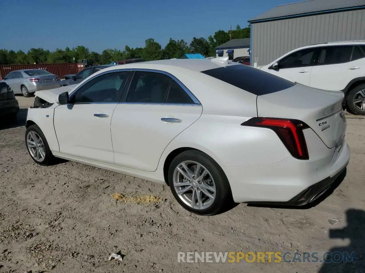 2 Photograph of a damaged car 1G6DJ5RK3R0124134 CADILLAC CT4 2024