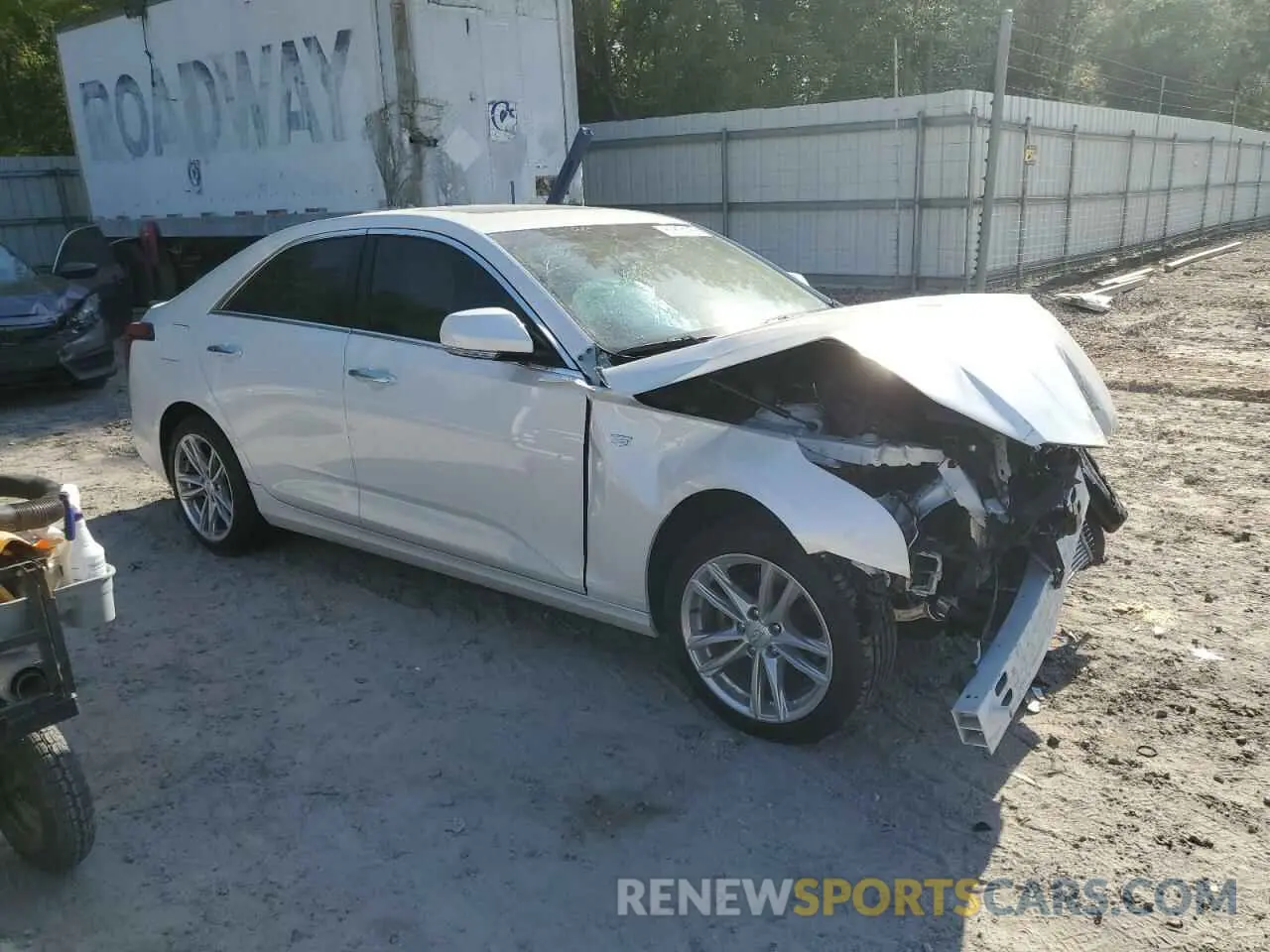 4 Photograph of a damaged car 1G6DJ5RK3R0124134 CADILLAC CT4 2024
