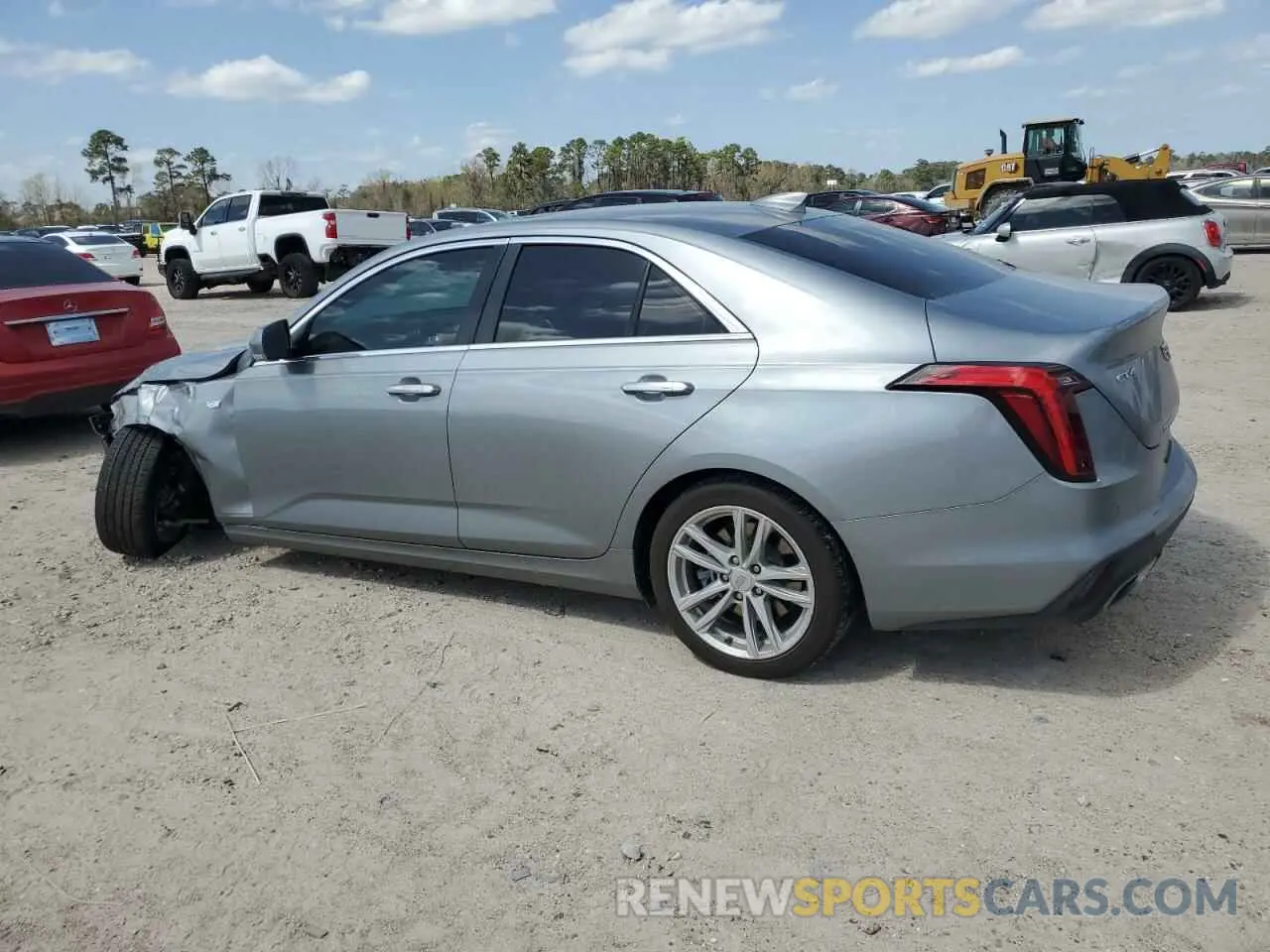 2 Photograph of a damaged car 1G6DJ5RK7R0118076 CADILLAC CT4 2024