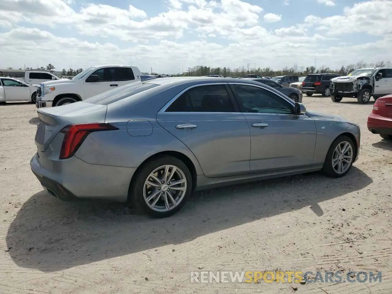3 Photograph of a damaged car 1G6DJ5RK7R0118076 CADILLAC CT4 2024