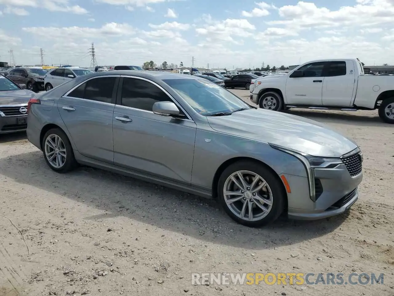 4 Photograph of a damaged car 1G6DJ5RK7R0118076 CADILLAC CT4 2024