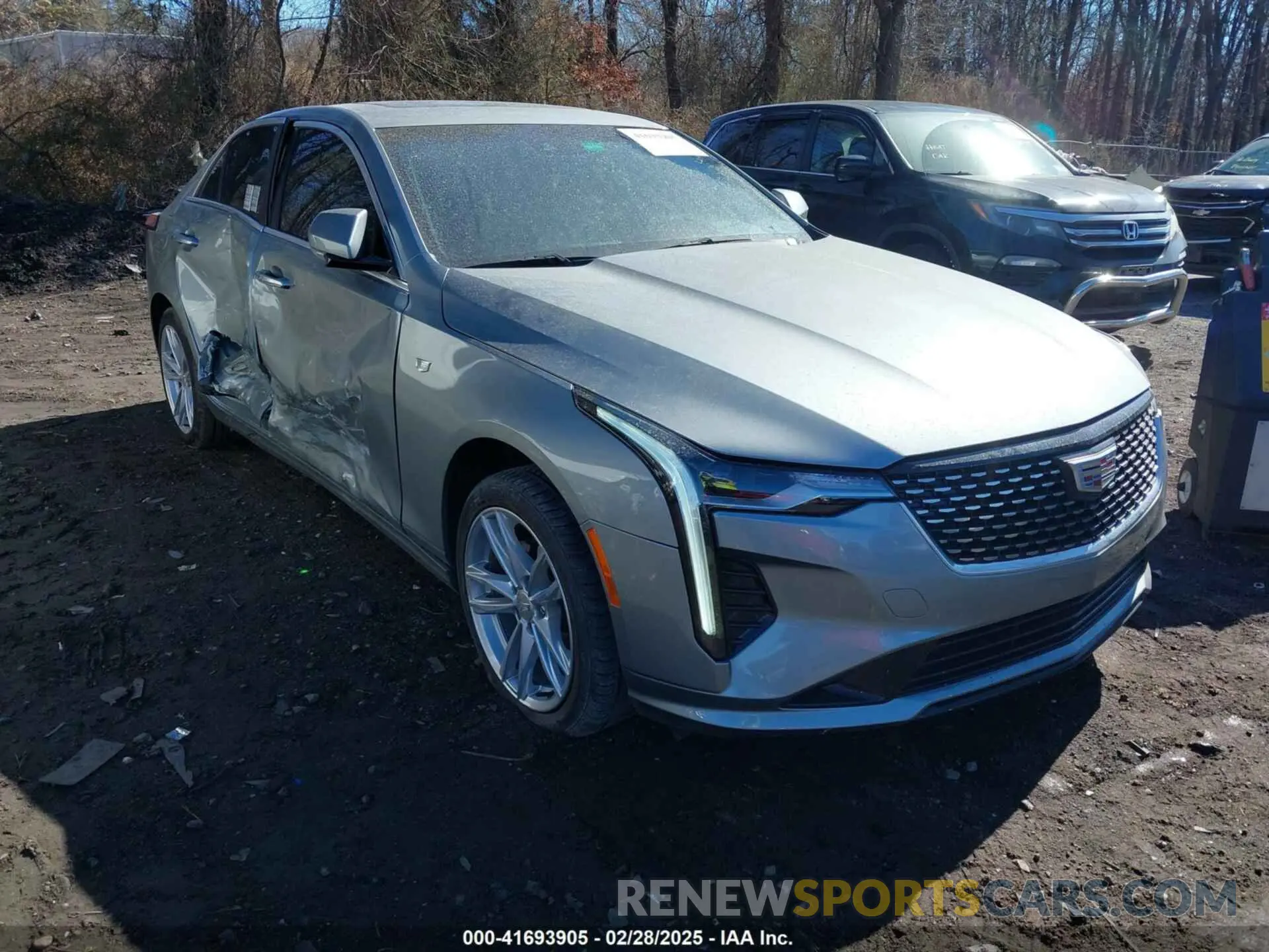 1 Photograph of a damaged car 1G6DK5RK0R0103609 CADILLAC CT4 2024
