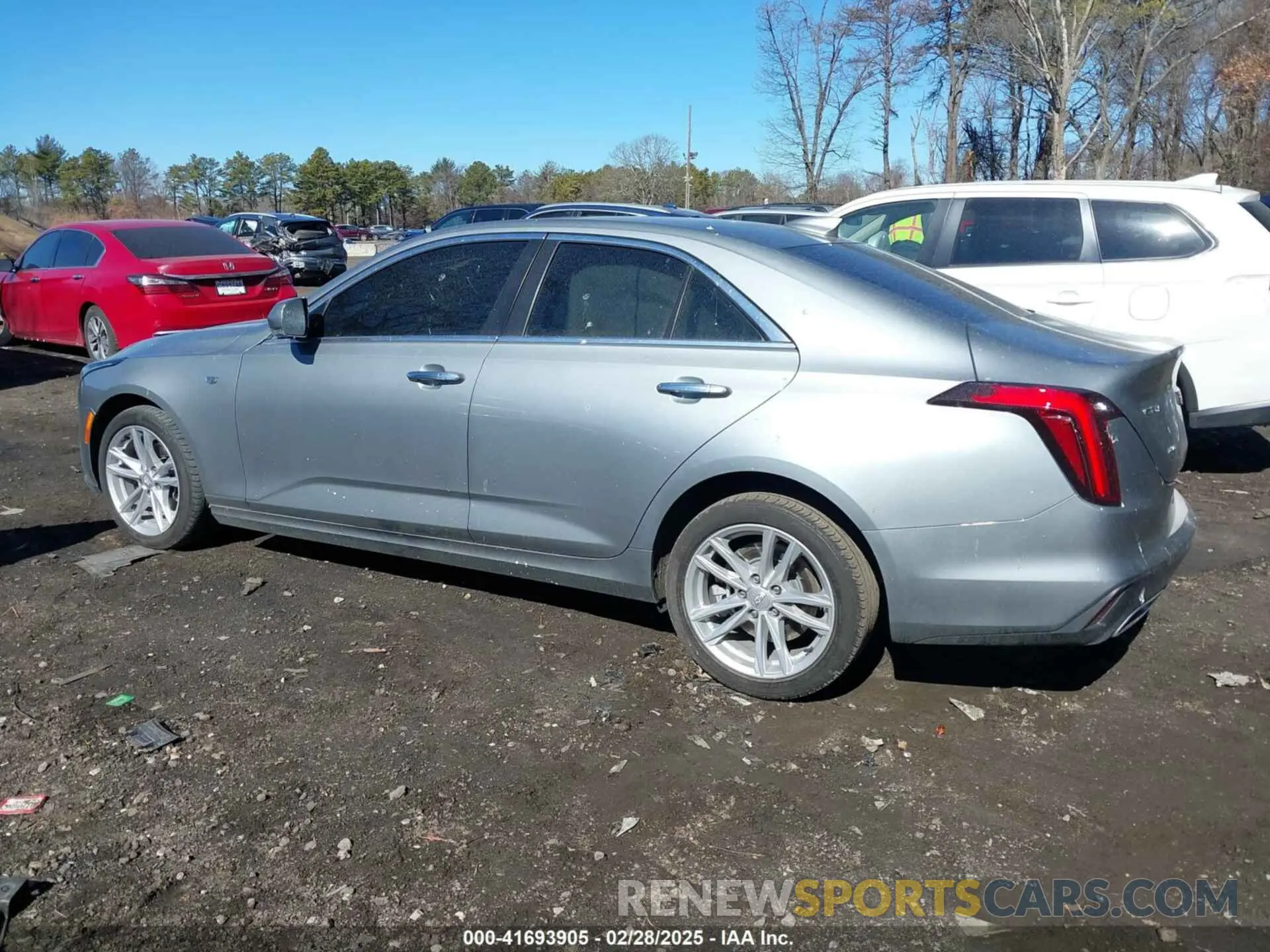 14 Photograph of a damaged car 1G6DK5RK0R0103609 CADILLAC CT4 2024