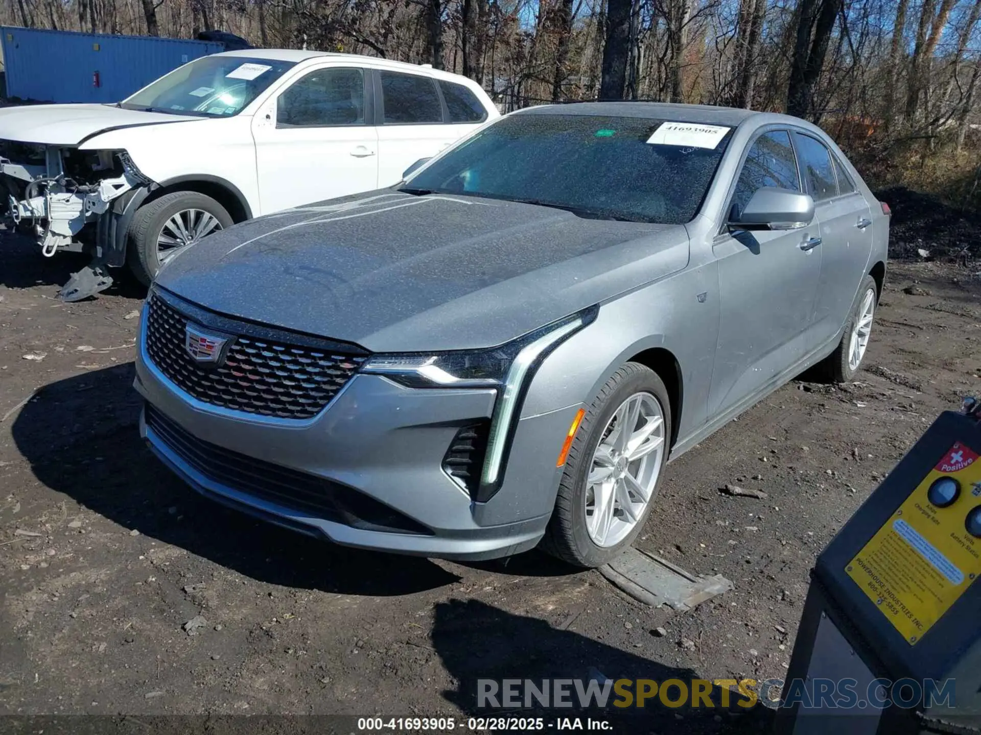 2 Photograph of a damaged car 1G6DK5RK0R0103609 CADILLAC CT4 2024