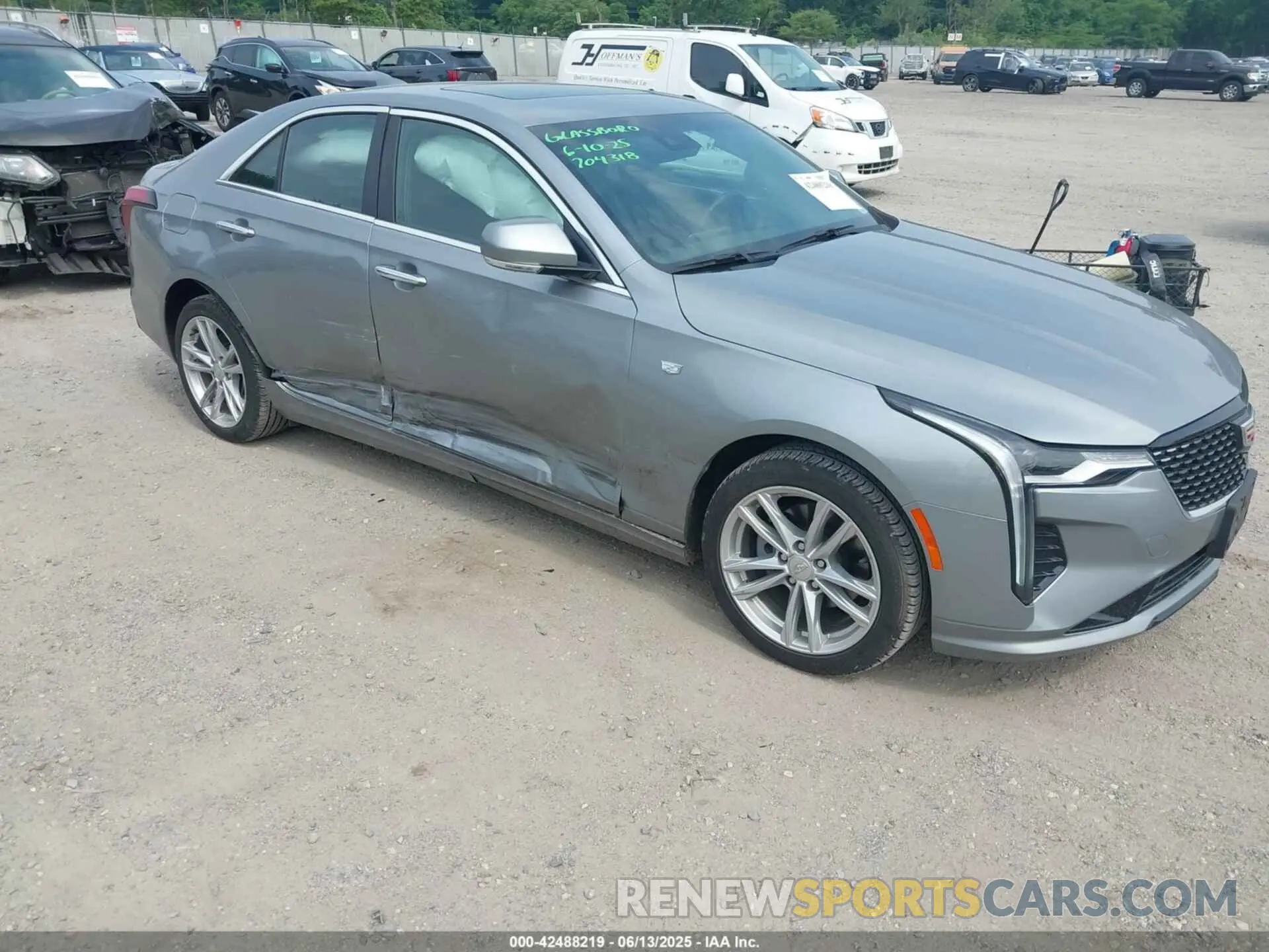 1 Photograph of a damaged car 1G6DK5RK2R0127538 CADILLAC CT4 2024