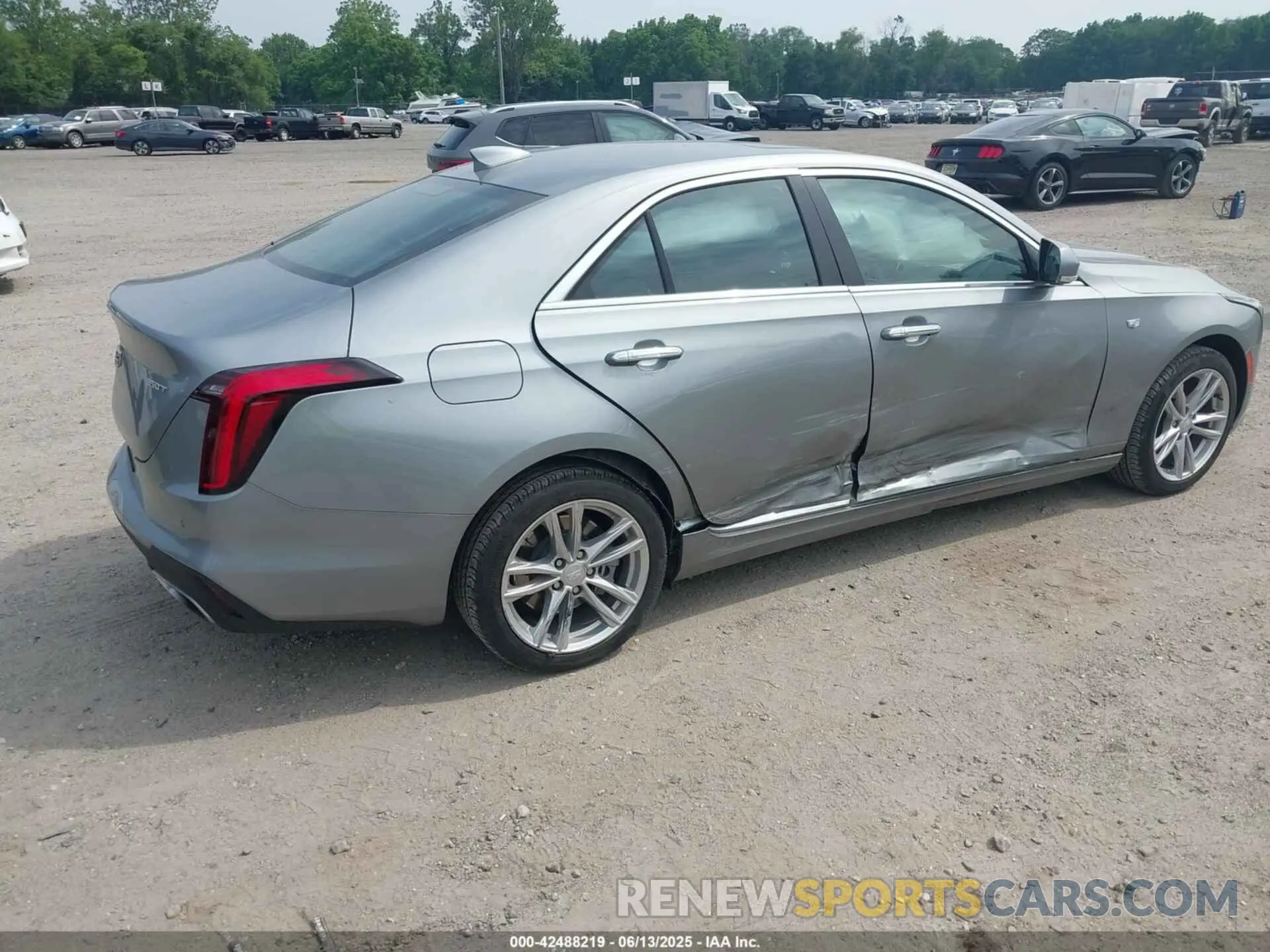 4 Photograph of a damaged car 1G6DK5RK2R0127538 CADILLAC CT4 2024