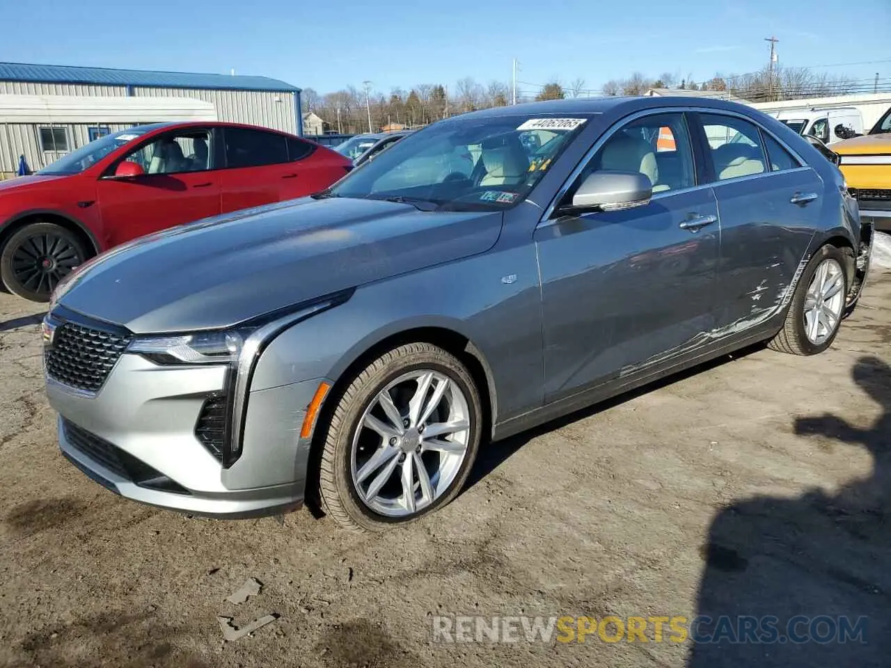 1 Photograph of a damaged car 1G6DK5RK7R0103347 CADILLAC CT4 2024