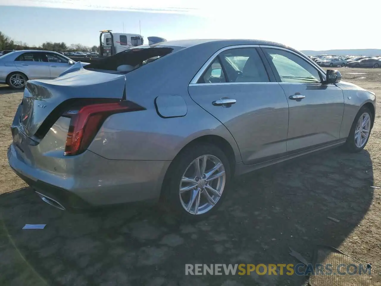 3 Photograph of a damaged car 1G6DK5RK7R0103347 CADILLAC CT4 2024