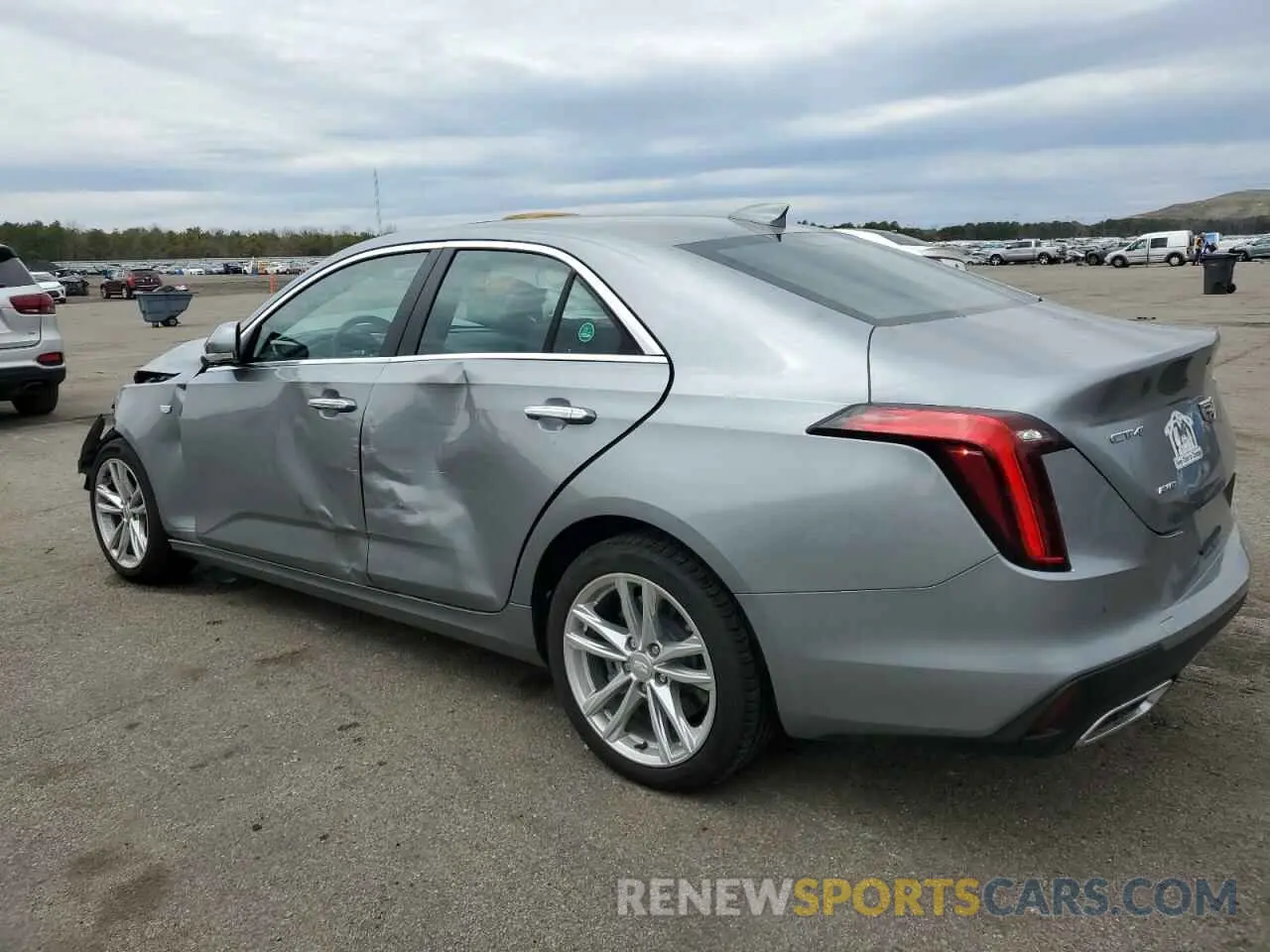 2 Photograph of a damaged car 1G6DK5RK9R0132350 CADILLAC CT4 2024