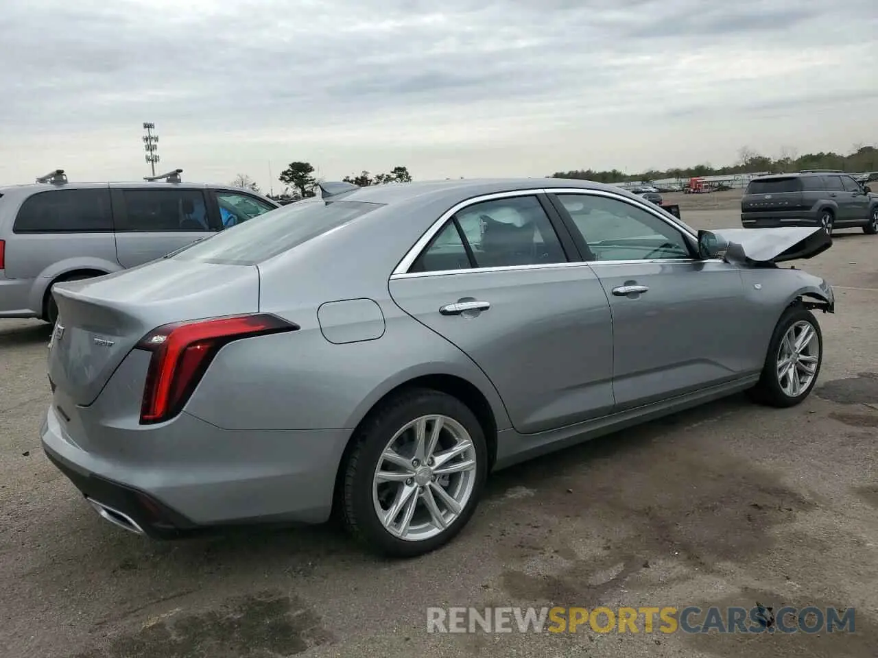 3 Photograph of a damaged car 1G6DK5RK9R0132350 CADILLAC CT4 2024