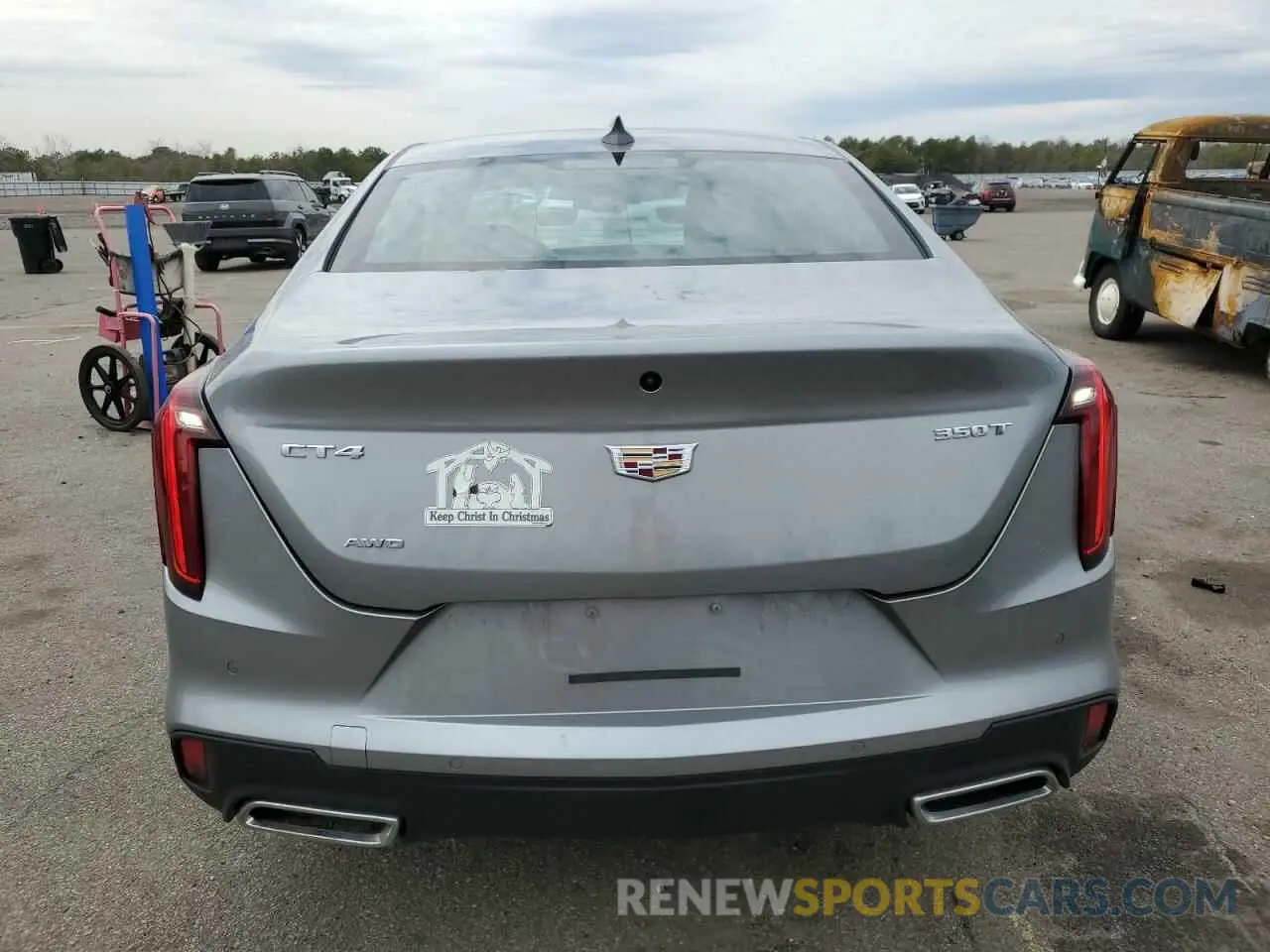 6 Photograph of a damaged car 1G6DK5RK9R0132350 CADILLAC CT4 2024