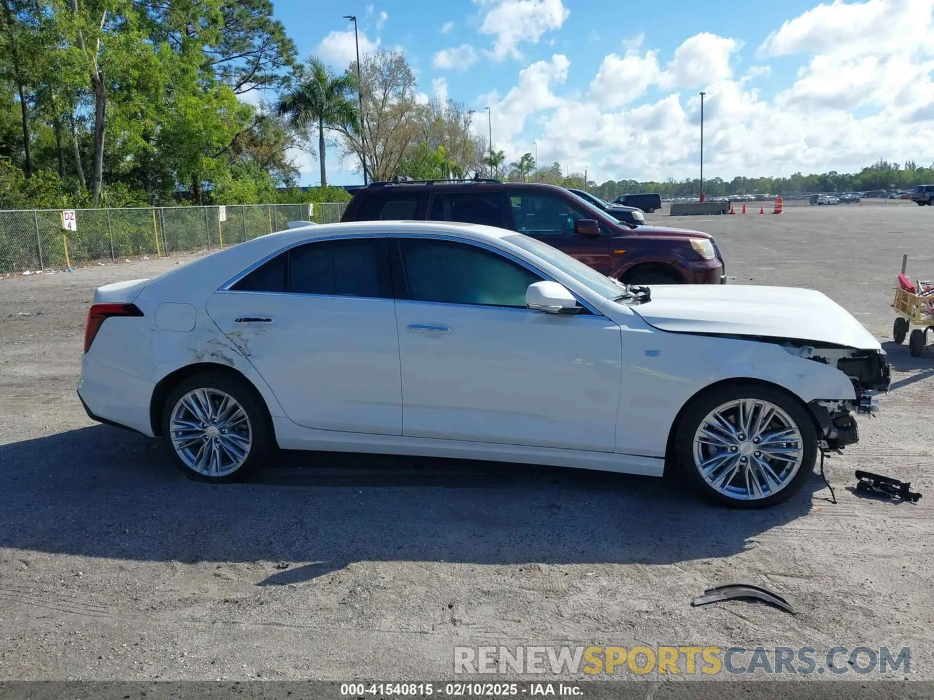 13 Photograph of a damaged car 1G6DB5RK3S0110690 CADILLAC CT4 2025