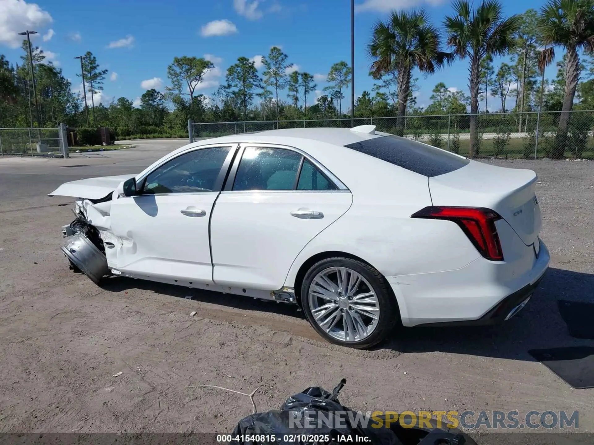 14 Photograph of a damaged car 1G6DB5RK3S0110690 CADILLAC CT4 2025