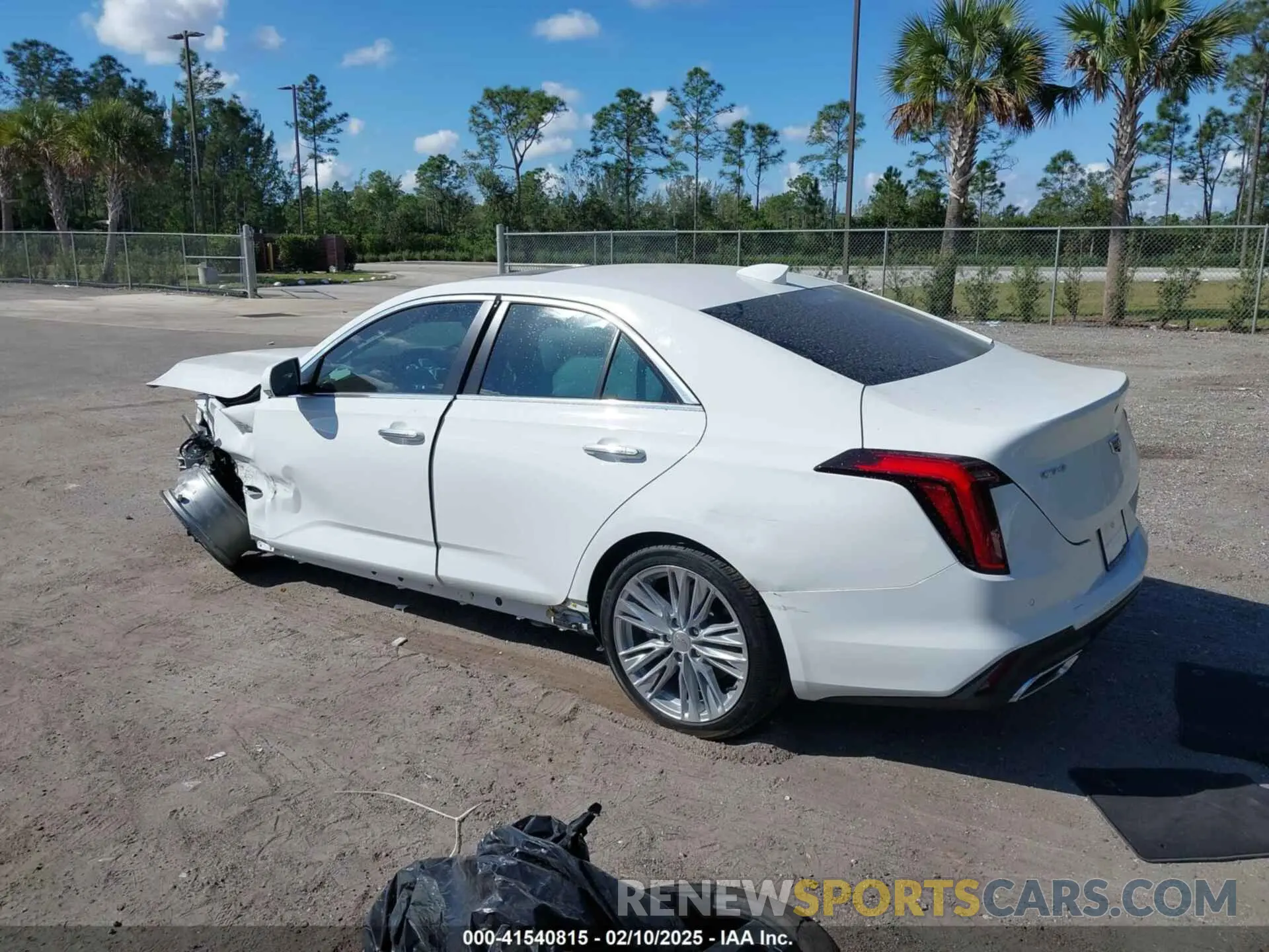 3 Photograph of a damaged car 1G6DB5RK3S0110690 CADILLAC CT4 2025