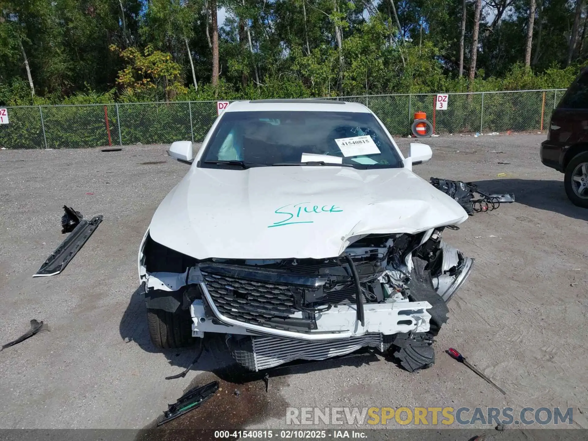 6 Photograph of a damaged car 1G6DB5RK3S0110690 CADILLAC CT4 2025
