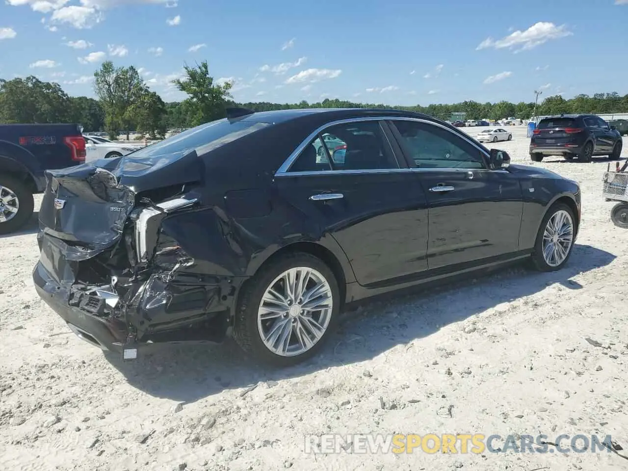 3 Photograph of a damaged car 1G6DB5RK6S0101434 CADILLAC CT4 2025