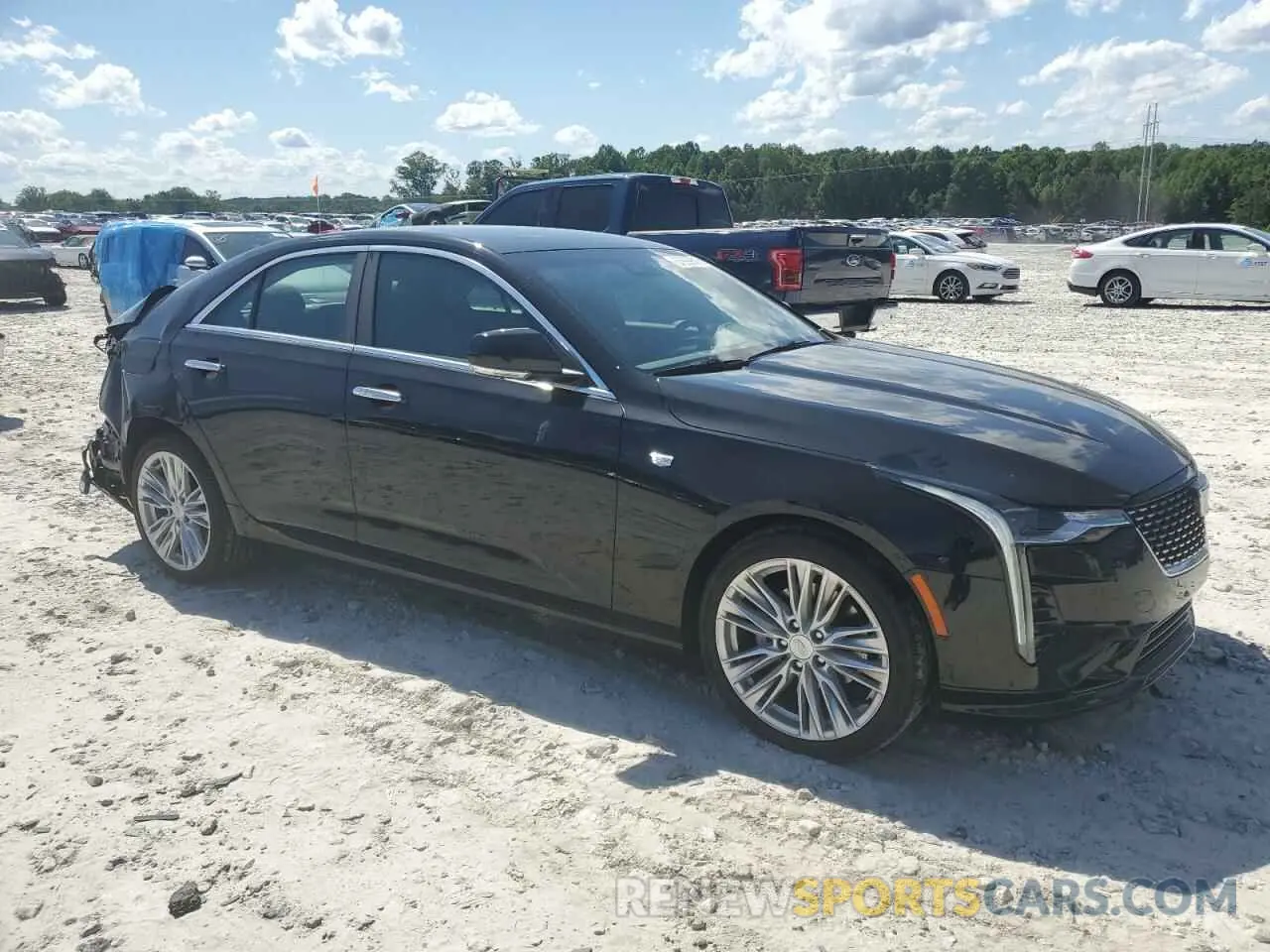 4 Photograph of a damaged car 1G6DB5RK6S0101434 CADILLAC CT4 2025