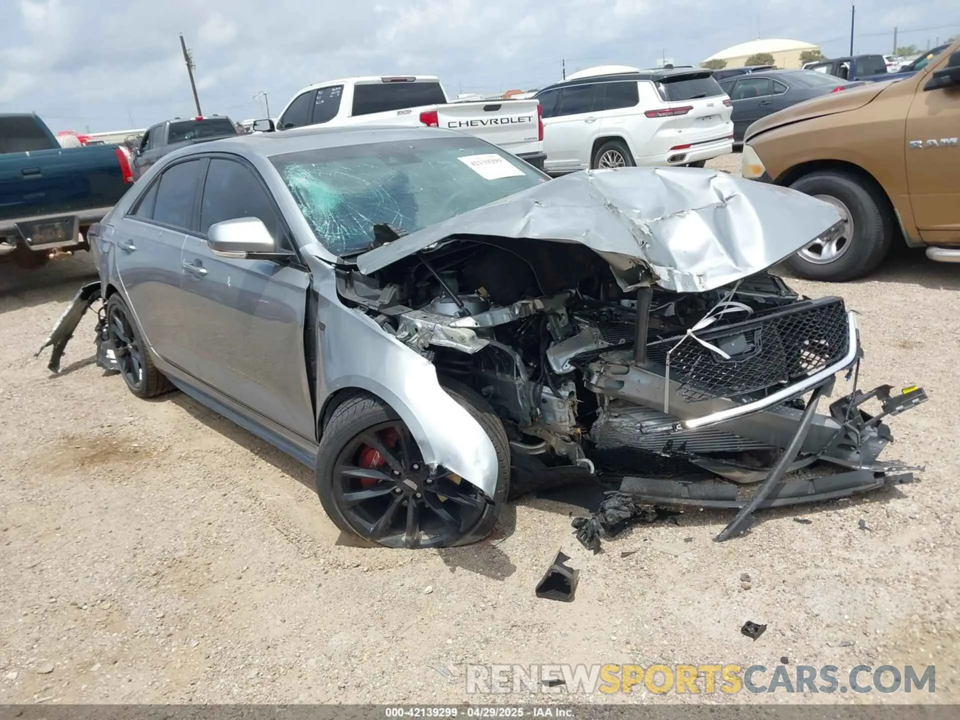 1 Photograph of a damaged car 1G6DC5RK0S0105881 CADILLAC CT4 2025