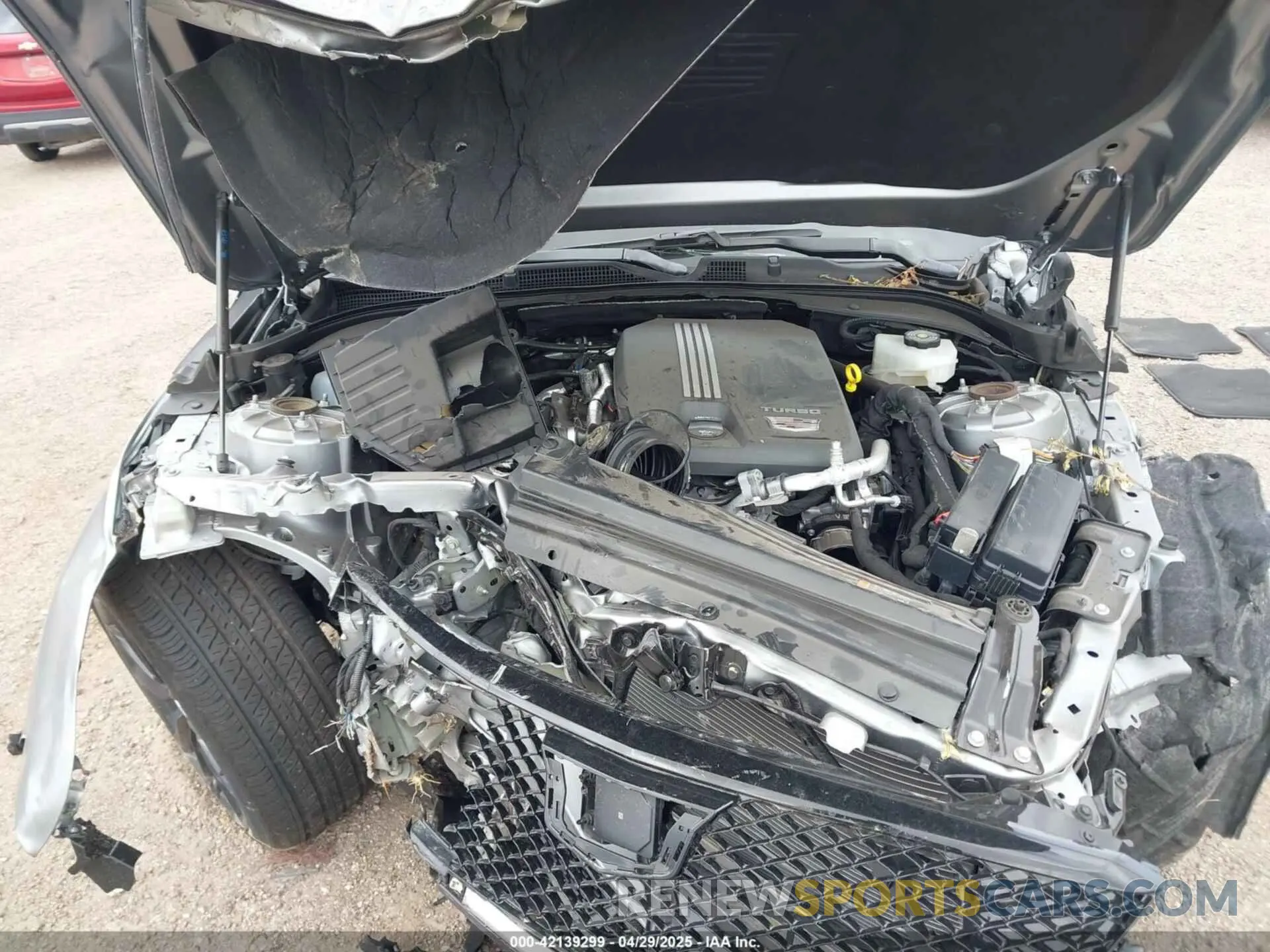10 Photograph of a damaged car 1G6DC5RK0S0105881 CADILLAC CT4 2025