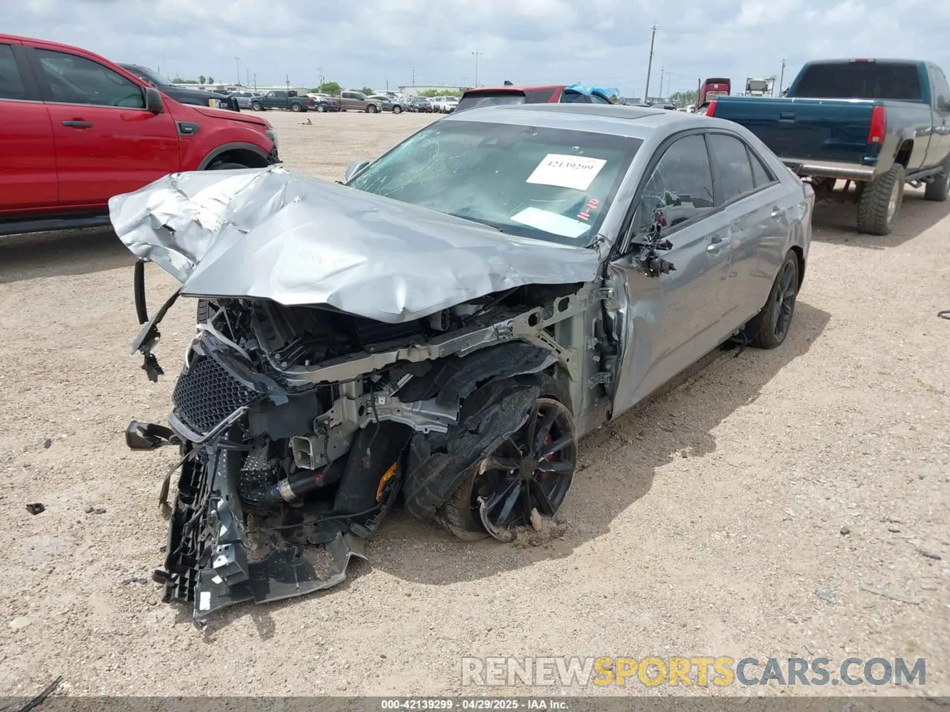 2 Photograph of a damaged car 1G6DC5RK0S0105881 CADILLAC CT4 2025