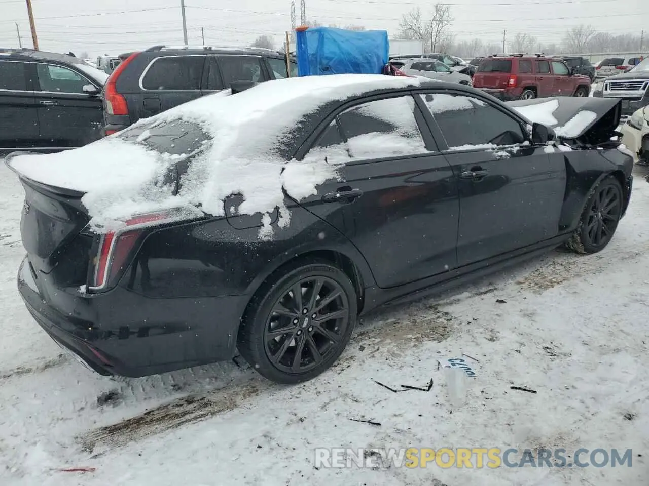 3 Photograph of a damaged car 1G6DH5RL3S0103892 CADILLAC CT4 2025