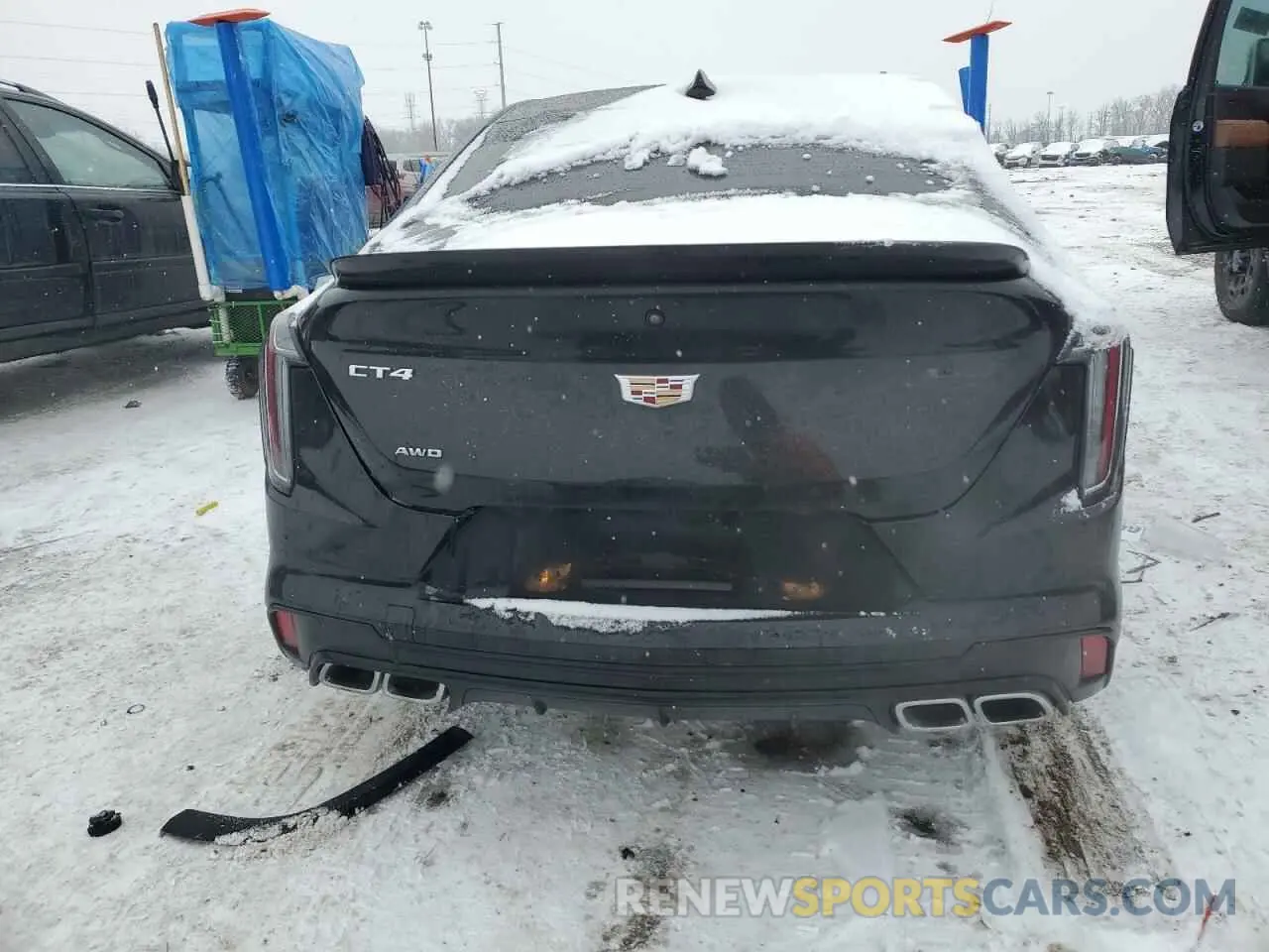 6 Photograph of a damaged car 1G6DH5RL3S0103892 CADILLAC CT4 2025