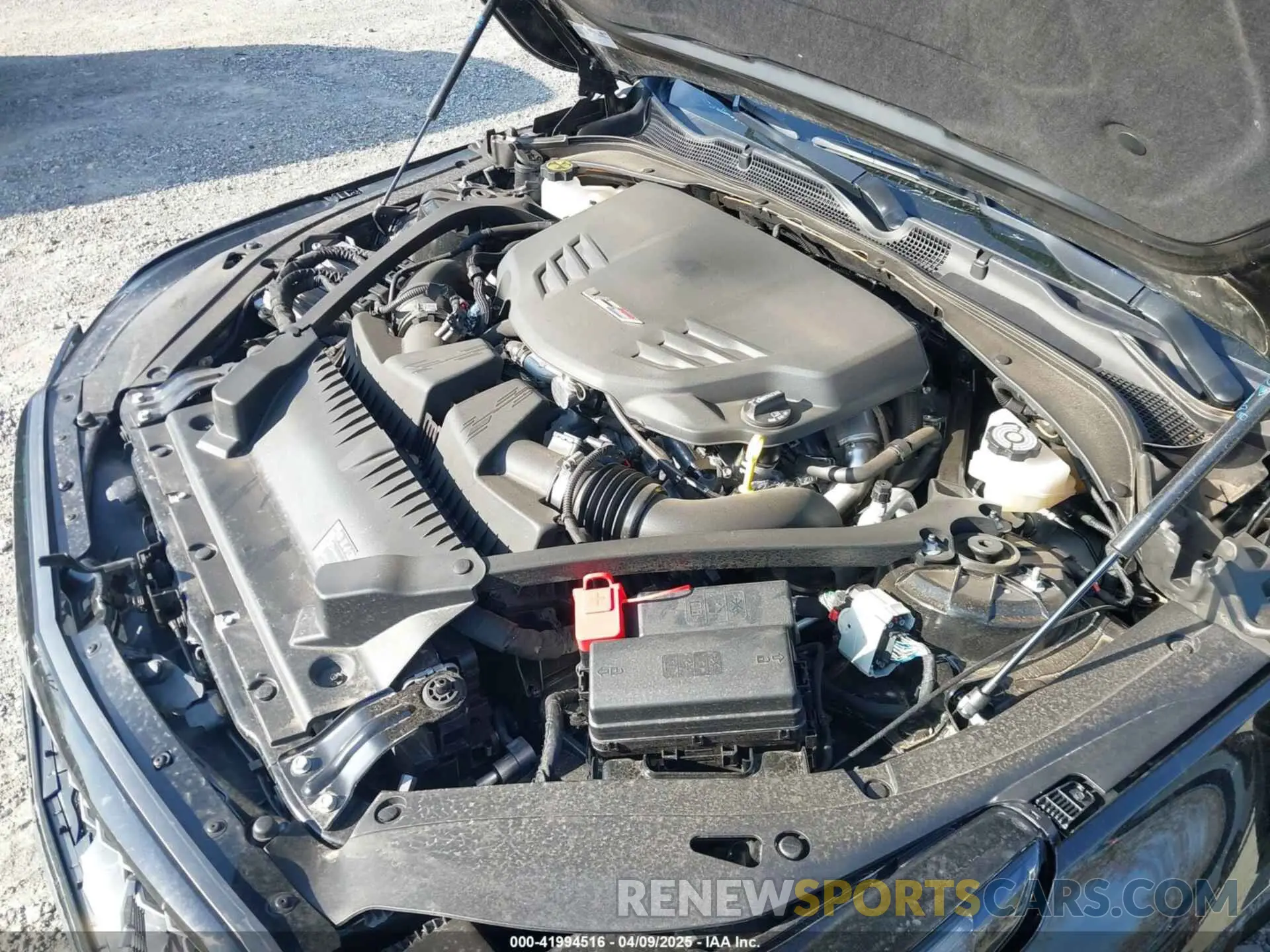 10 Photograph of a damaged car 1G6D75RP7N0410850 CADILLAC CT4-V 2022