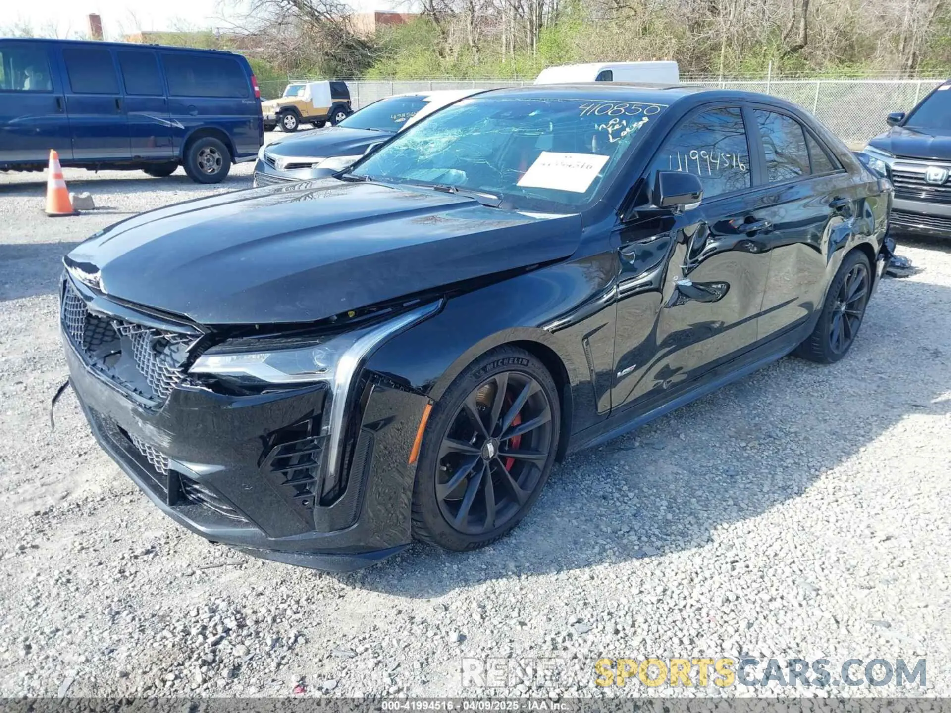 2 Photograph of a damaged car 1G6D75RP7N0410850 CADILLAC CT4-V 2022