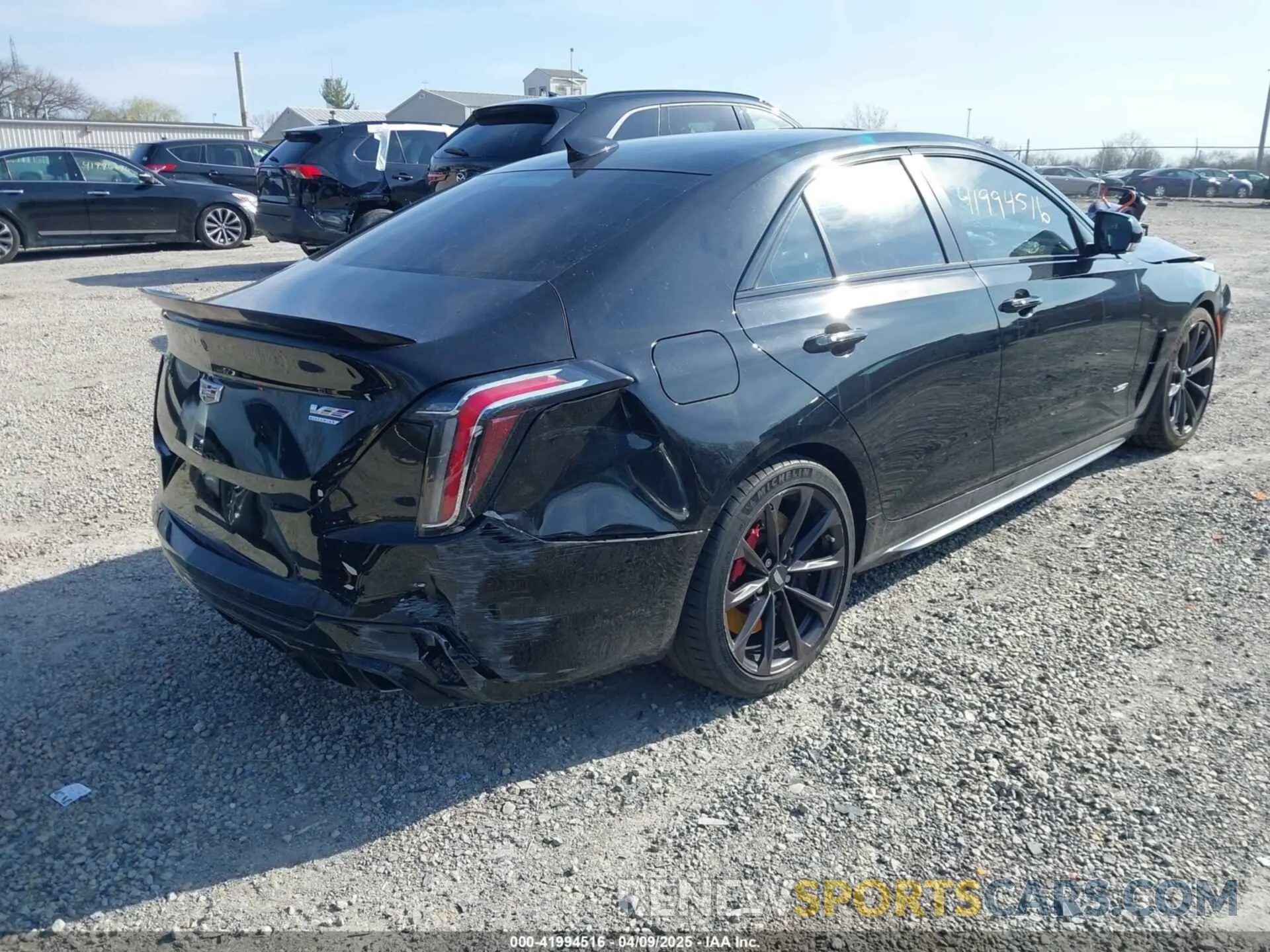 4 Photograph of a damaged car 1G6D75RP7N0410850 CADILLAC CT4-V 2022
