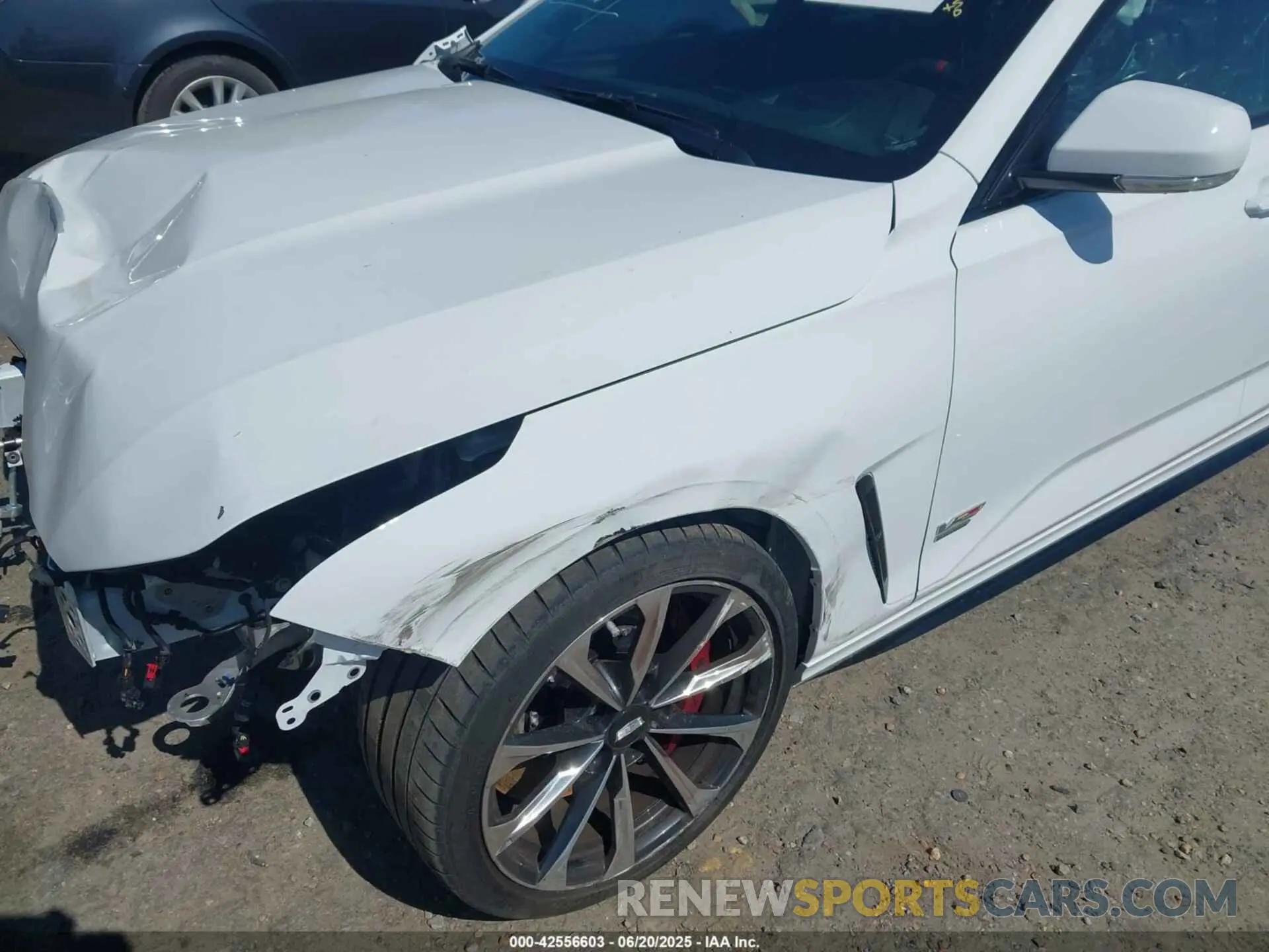 18 Photograph of a damaged car 1G6D75RP9R0410192 CADILLAC CT4-V 2024