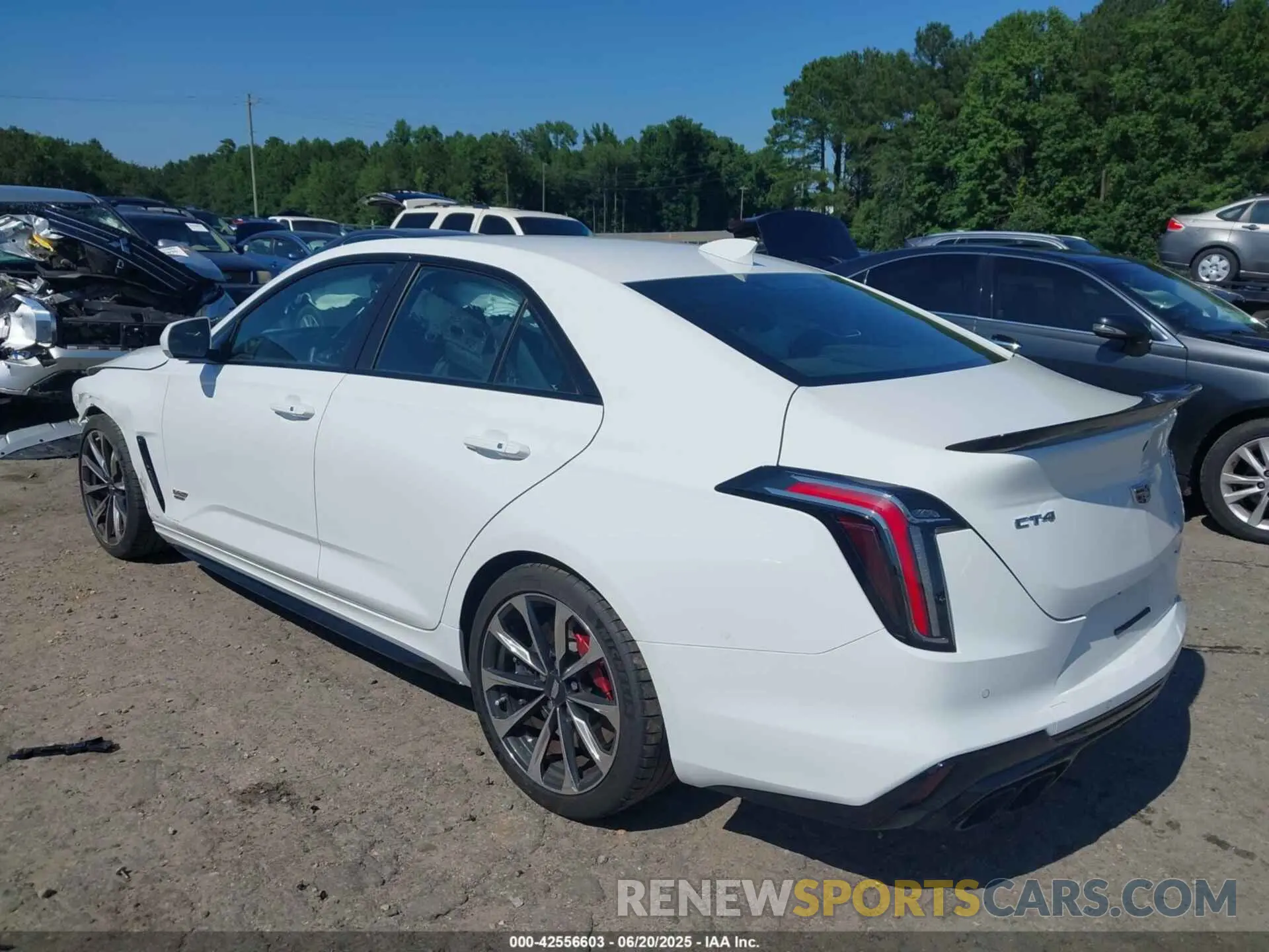 3 Photograph of a damaged car 1G6D75RP9R0410192 CADILLAC CT4-V 2024