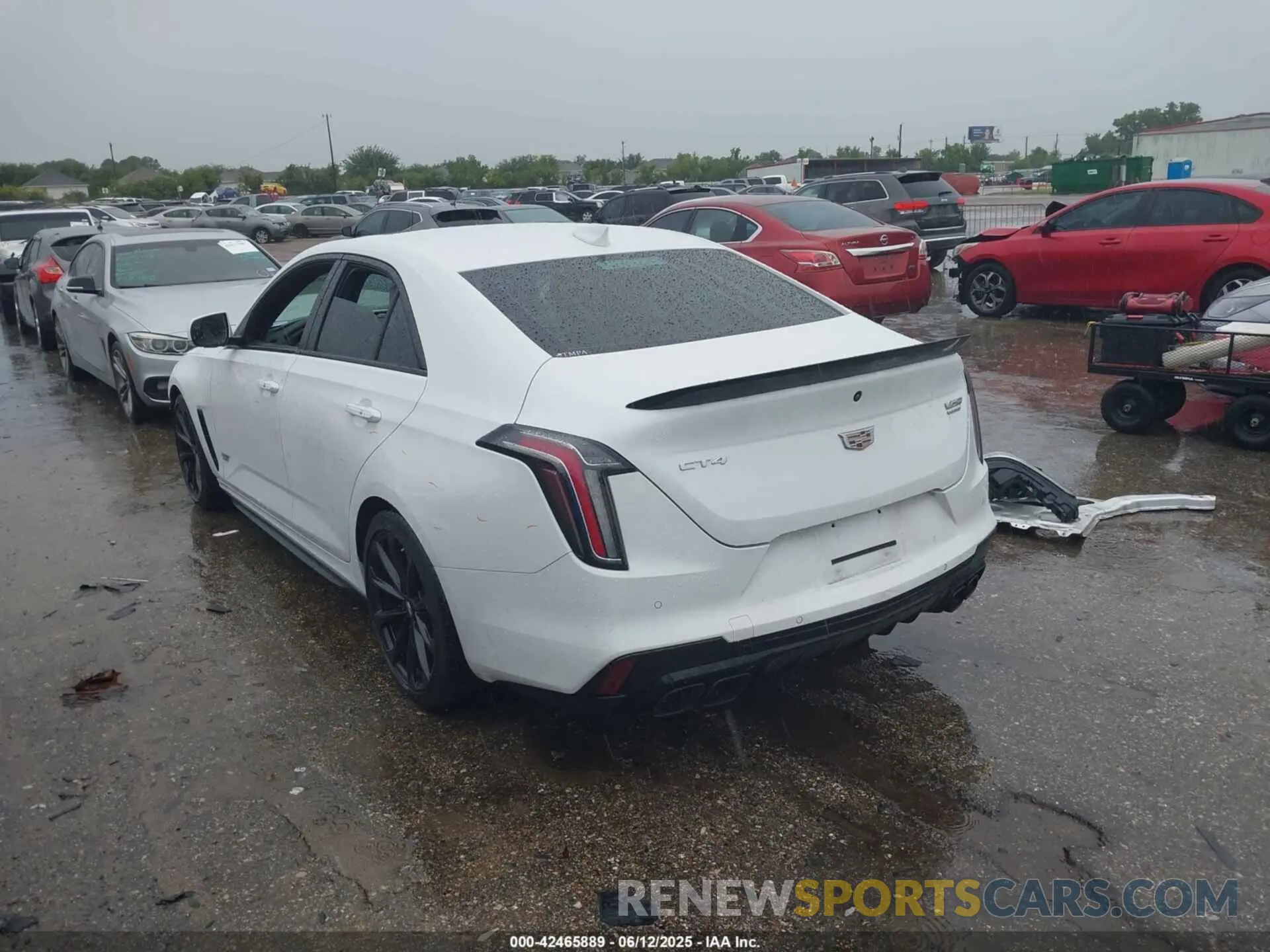 3 Photograph of a damaged car 1G6D75RPXR0410024 CADILLAC CT4-V 2024