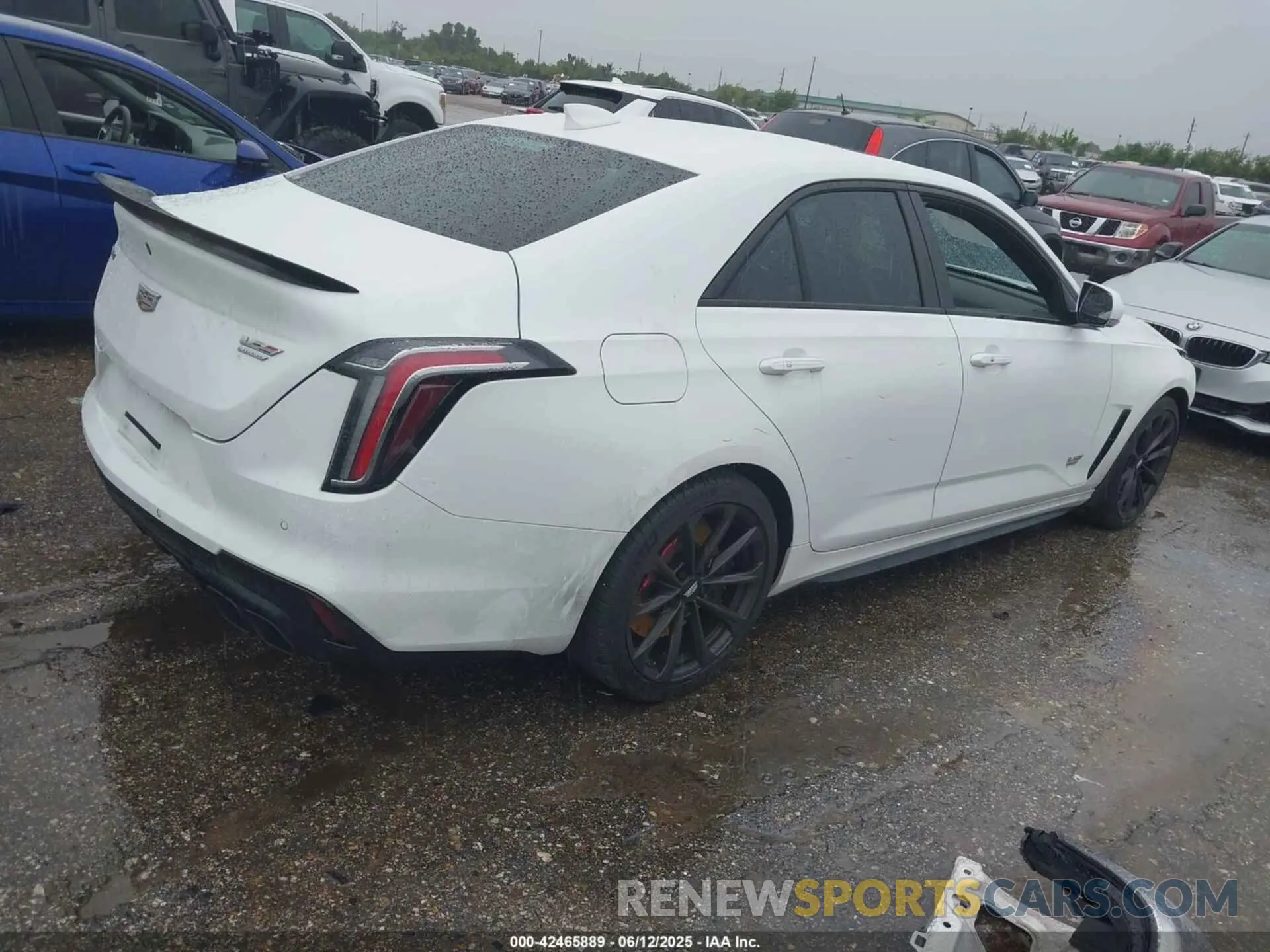 4 Photograph of a damaged car 1G6D75RPXR0410024 CADILLAC CT4-V 2024