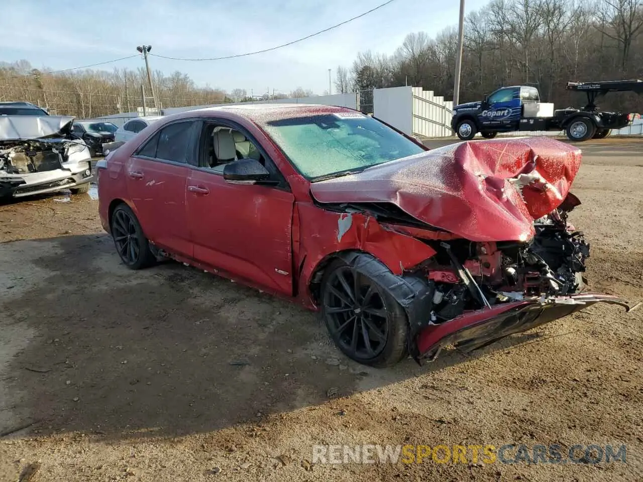 4 Photograph of a damaged car 1G6D75RP2N0410691 CADILLAC CT4-V BLAC 2022