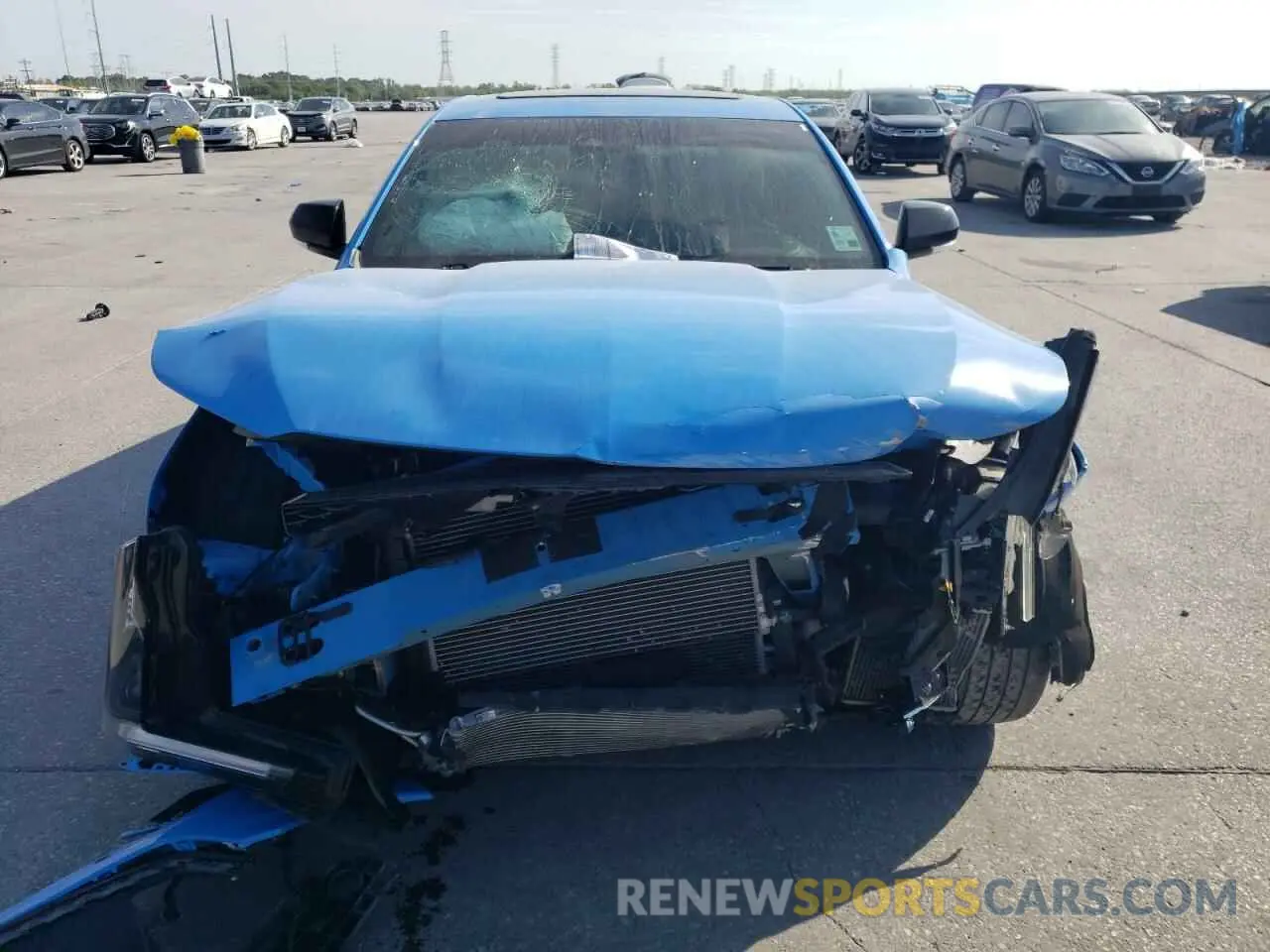5 Photograph of a damaged car 1G6D75RP3N0410263 CADILLAC CT4-V BLAC 2022
