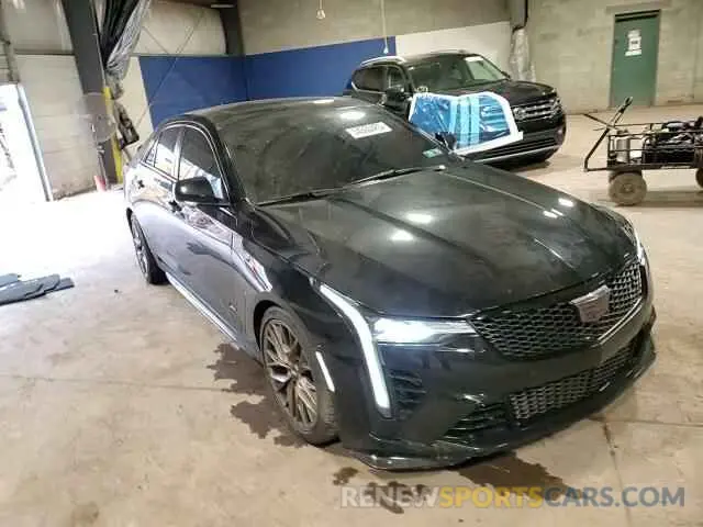 14 Photograph of a damaged car 1G6D75RP4N0410613 CADILLAC CT4-V BLAC 2022