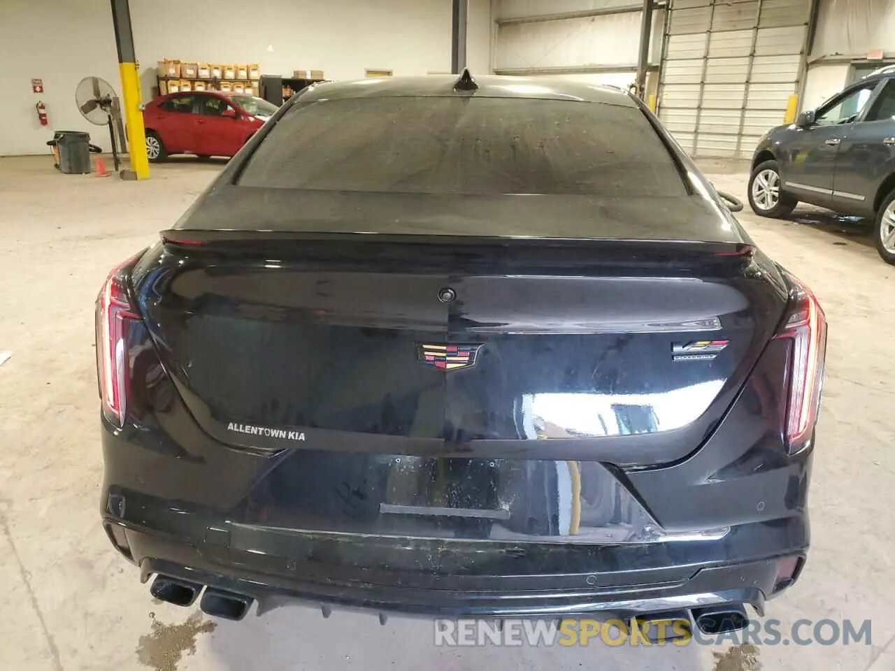 6 Photograph of a damaged car 1G6D75RP4N0410613 CADILLAC CT4-V BLAC 2022