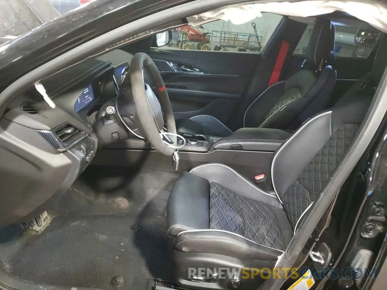 7 Photograph of a damaged car 1G6D75RP4N0410613 CADILLAC CT4-V BLAC 2022