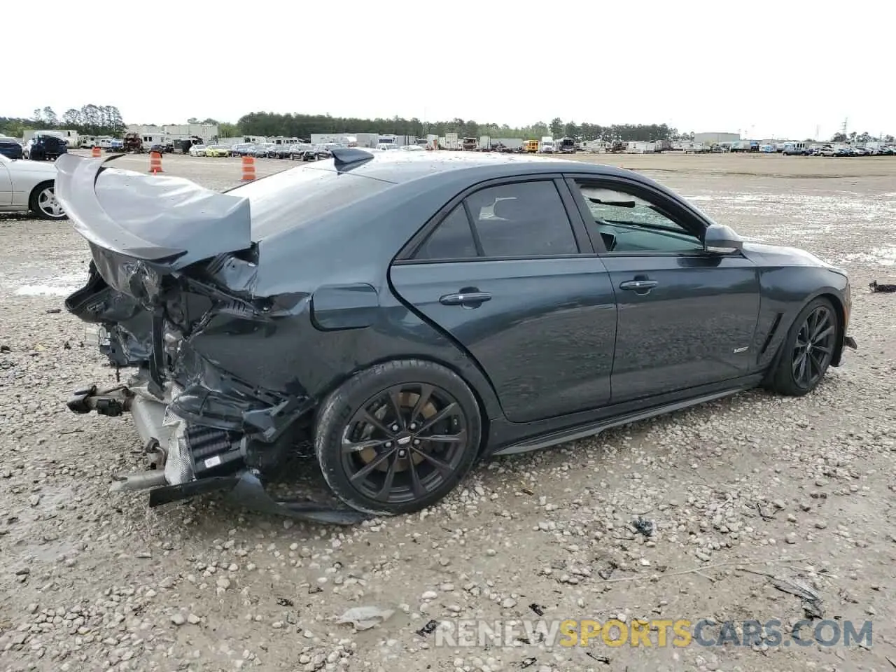 3 Photograph of a damaged car 1G6DL5RP7N0260007 CADILLAC CT4-V BLAC 2022