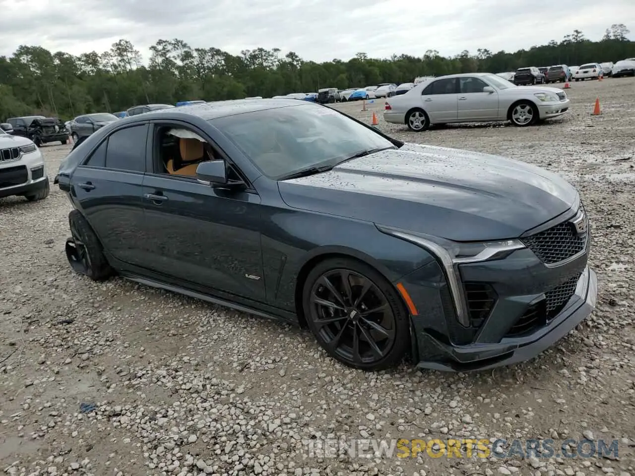4 Photograph of a damaged car 1G6DL5RP7N0260007 CADILLAC CT4-V BLAC 2022