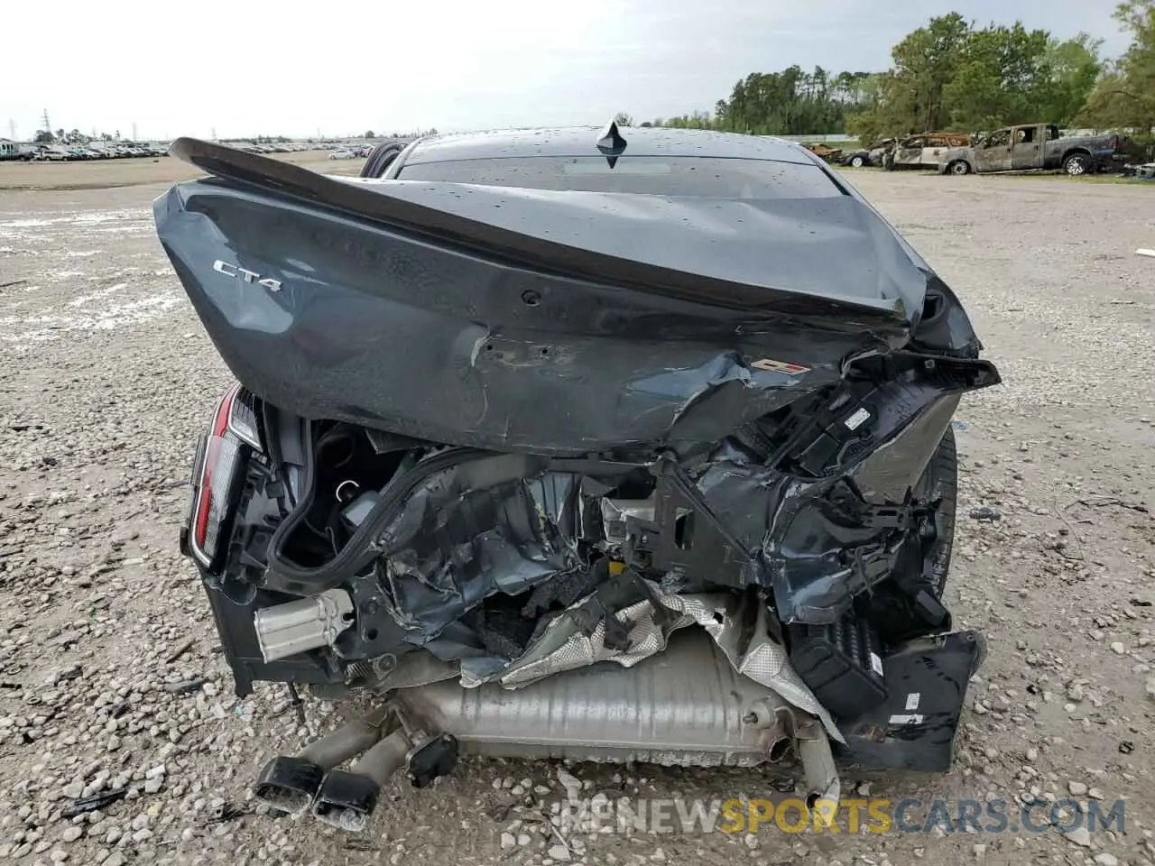 6 Photograph of a damaged car 1G6DL5RP7N0260007 CADILLAC CT4-V BLAC 2022
