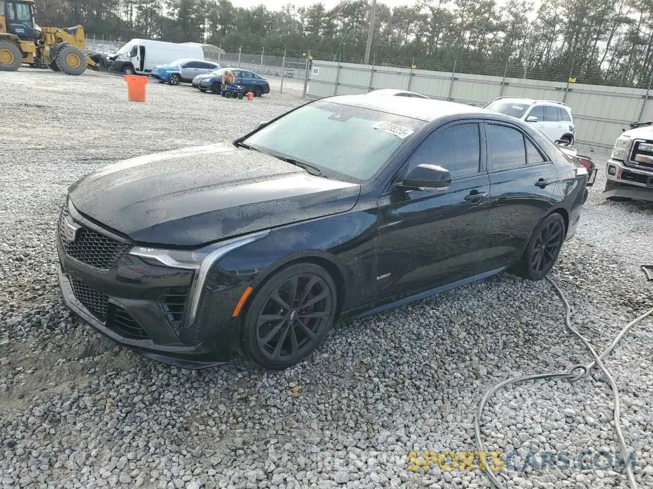1 Photograph of a damaged car 1G6DL5RP4P0410979 CADILLAC CT4-V BLAC 2023