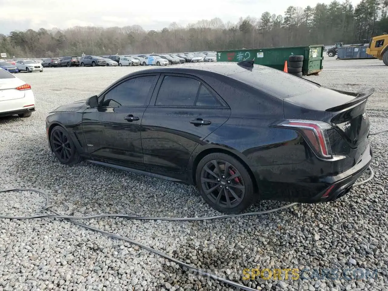 2 Photograph of a damaged car 1G6DL5RP4P0410979 CADILLAC CT4-V BLAC 2023