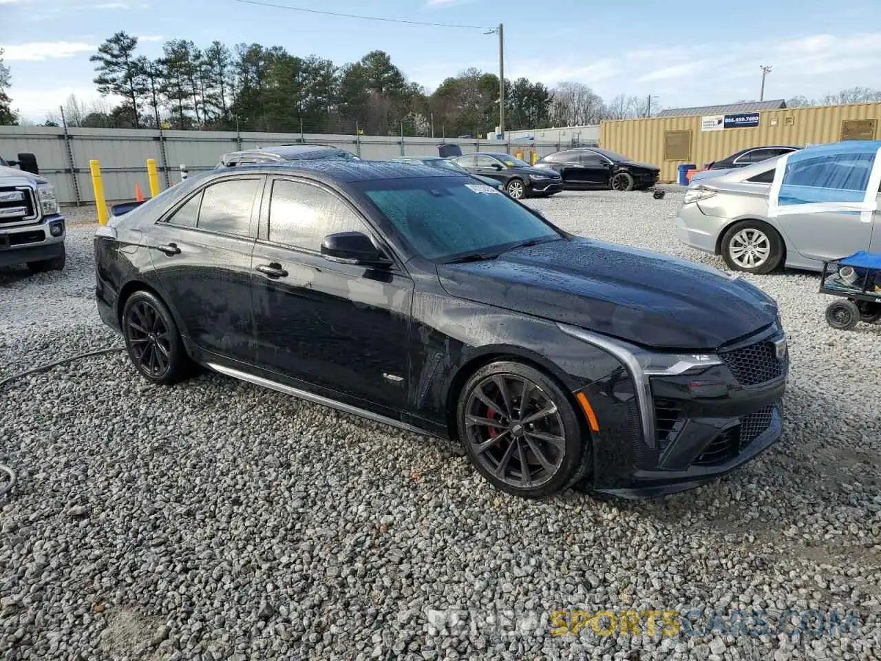 4 Photograph of a damaged car 1G6DL5RP4P0410979 CADILLAC CT4-V BLAC 2023