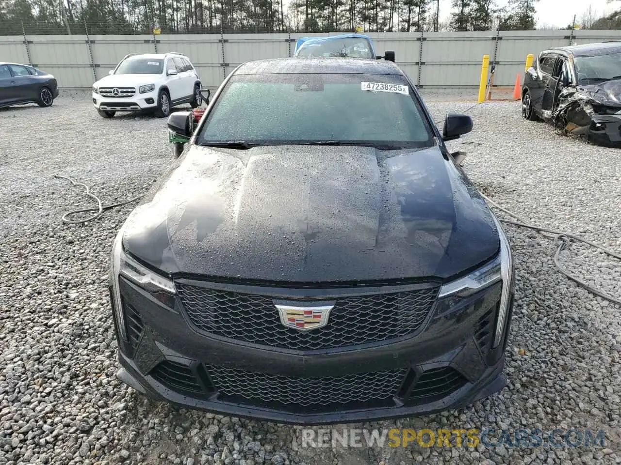 5 Photograph of a damaged car 1G6DL5RP4P0410979 CADILLAC CT4-V BLAC 2023