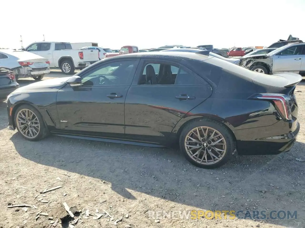2 Photograph of a damaged car 1G6DL5RP5P0410487 CADILLAC CT4-V BLAC 2023