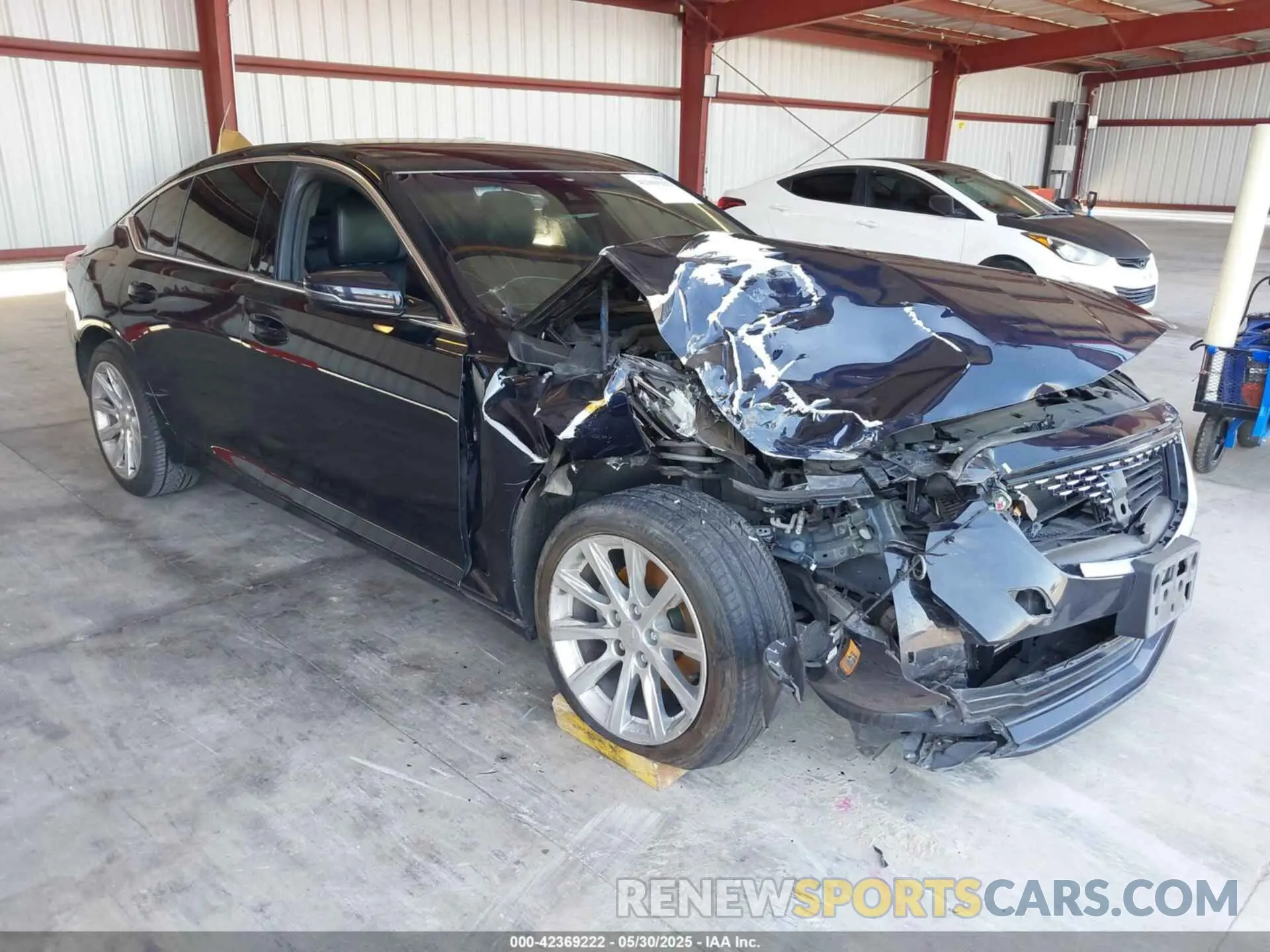 1 Photograph of a damaged car 1G6DM5RK2L0117741 CADILLAC CT5 2020