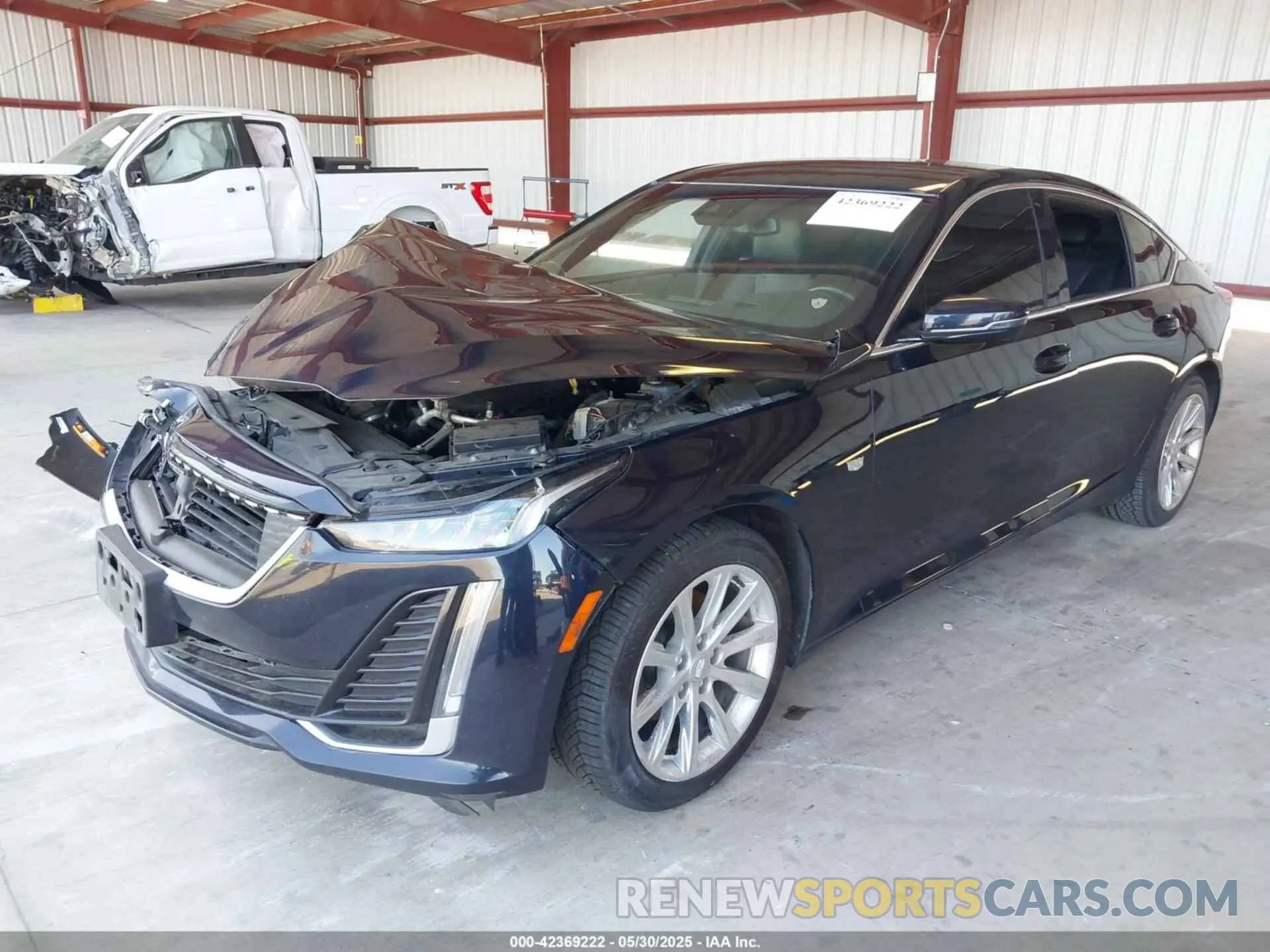 2 Photograph of a damaged car 1G6DM5RK2L0117741 CADILLAC CT5 2020